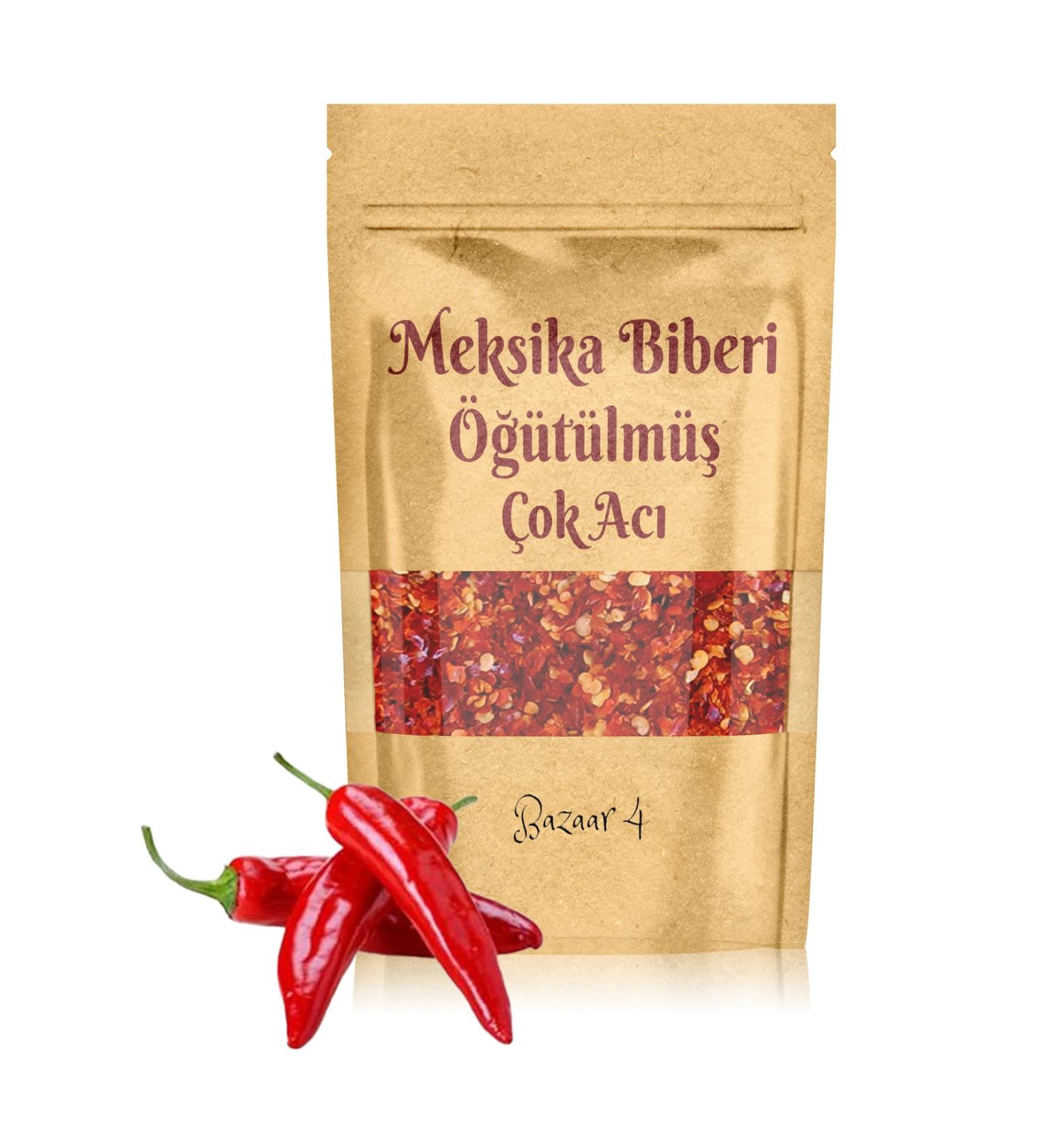 BAZAAR 4 Mexican Pepper Ground (very Hot) 345 Gr