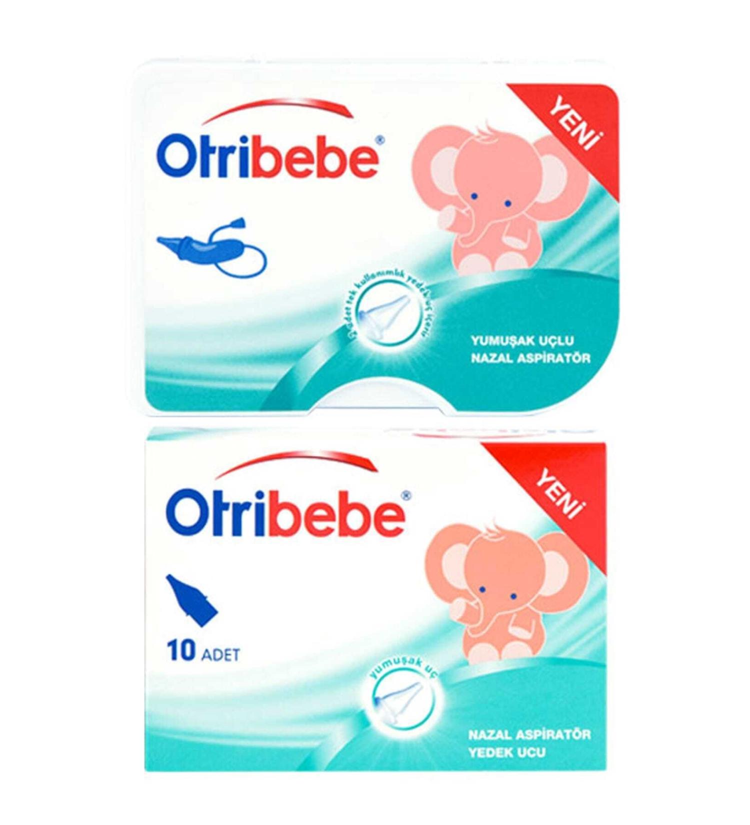 Otribebe Nasal Aspirator + 10 Spare Tips