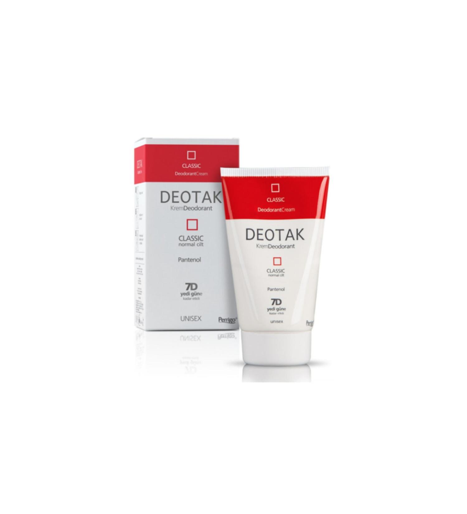 Deotak Classic Cream Deodorant 35ml
