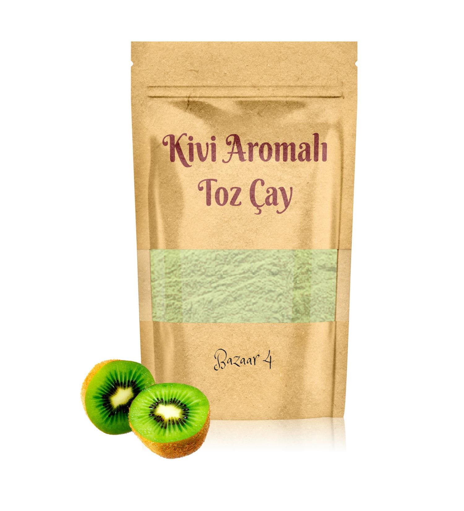 BAZAAR 4 Kiwi Flavored Powder Tea Drink 900 Gr