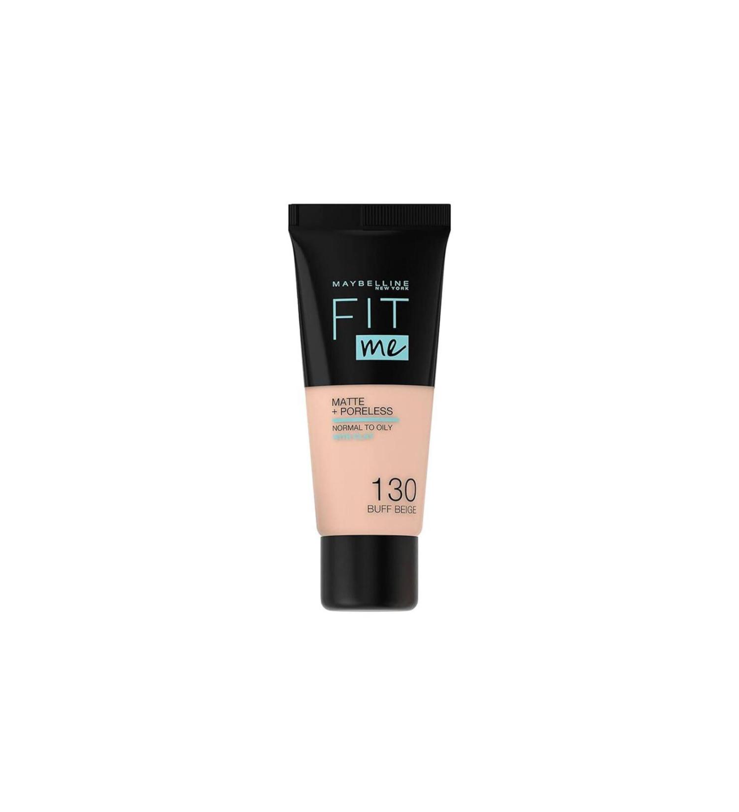 Maybelline New York Fit Me Foundation Matte Poreless Foundation 130 Buff Beige