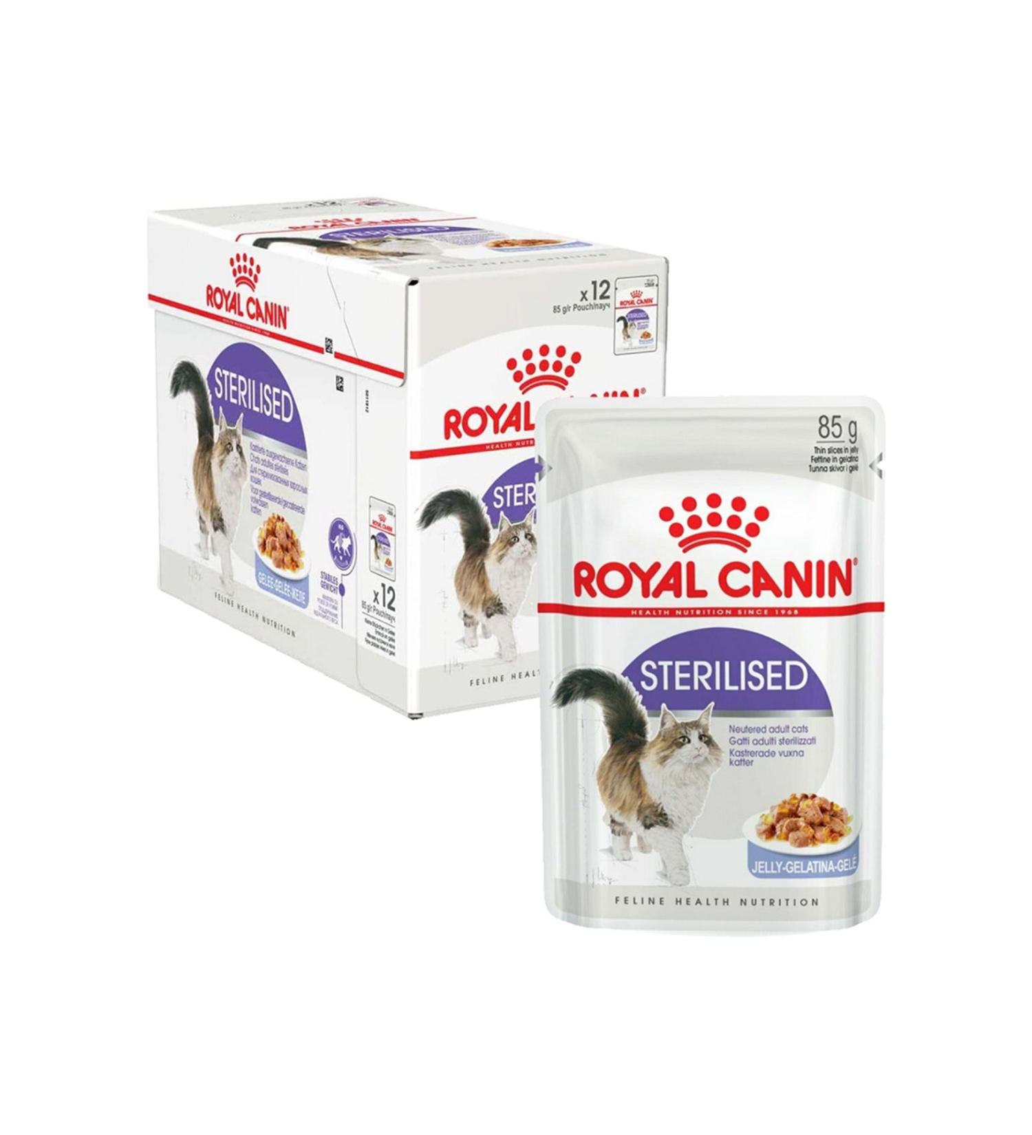 Royal Canin Sterilized Jelly Neutered Cat Wet Food 85 gr x 12 pieces