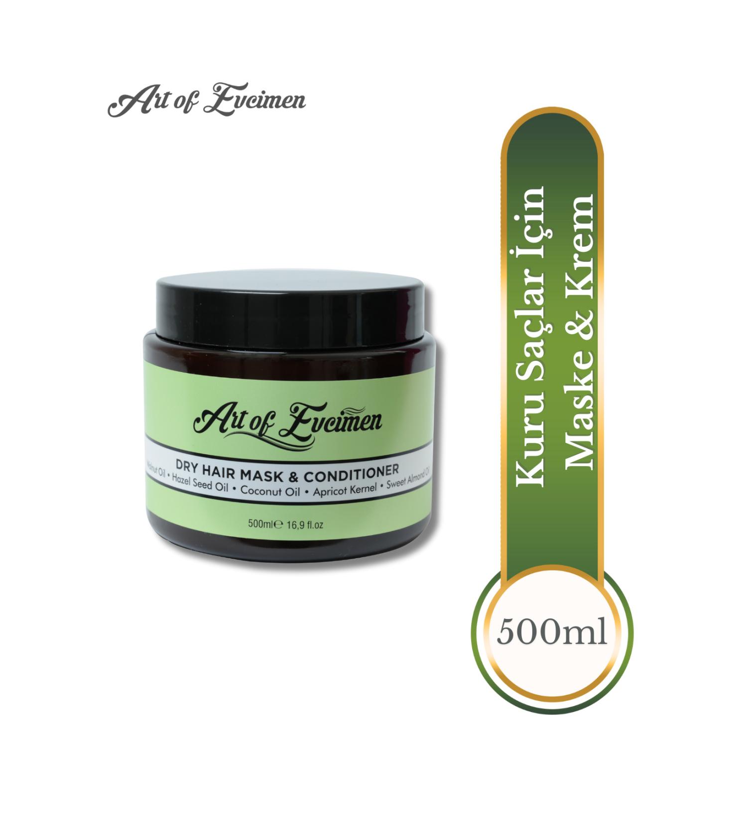 Art of Evcimen Mask & Cream for Dry Hair 500 ml