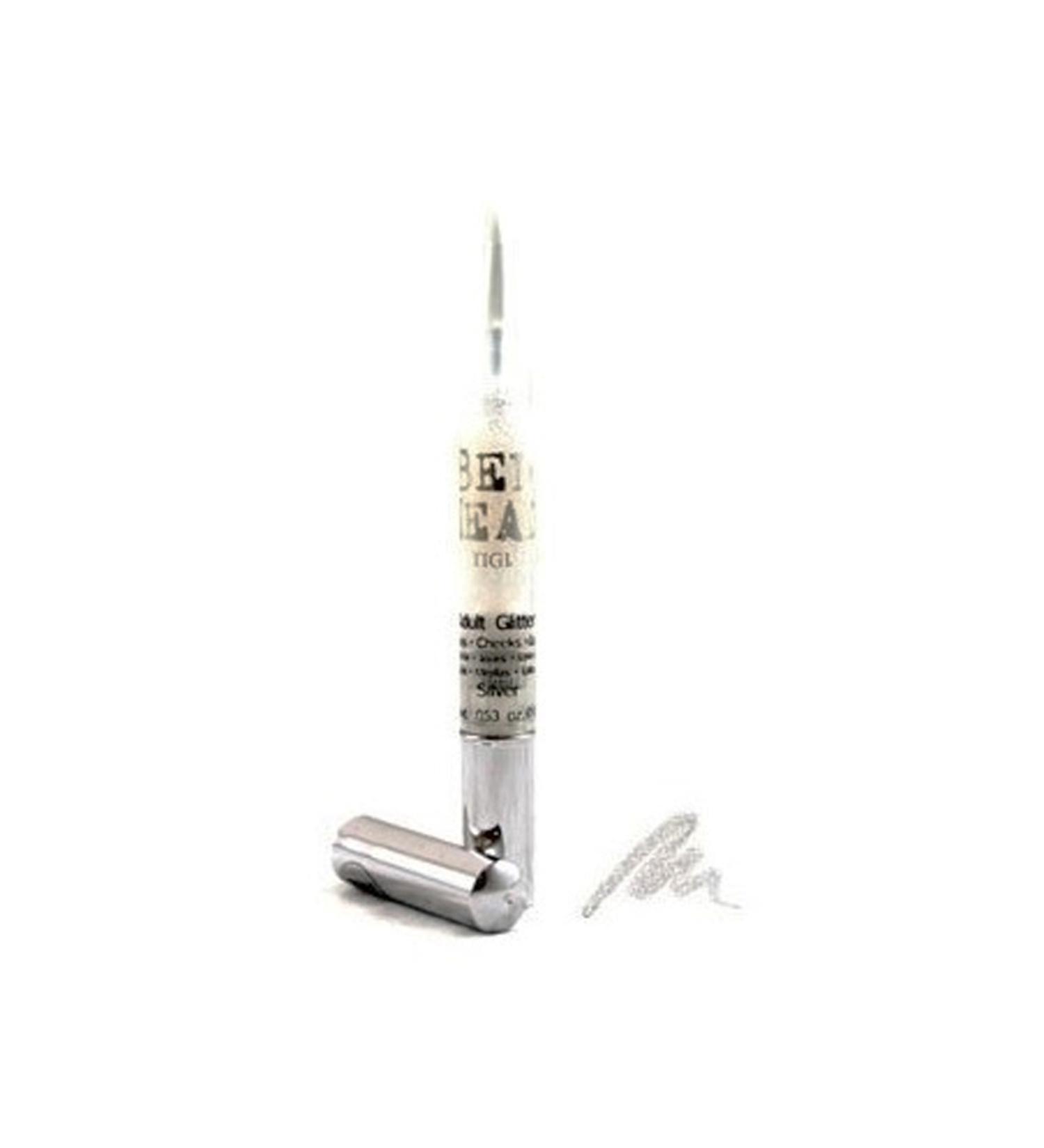 Tigi Bed Head Adult Glitter Lip and Face Polish Silver