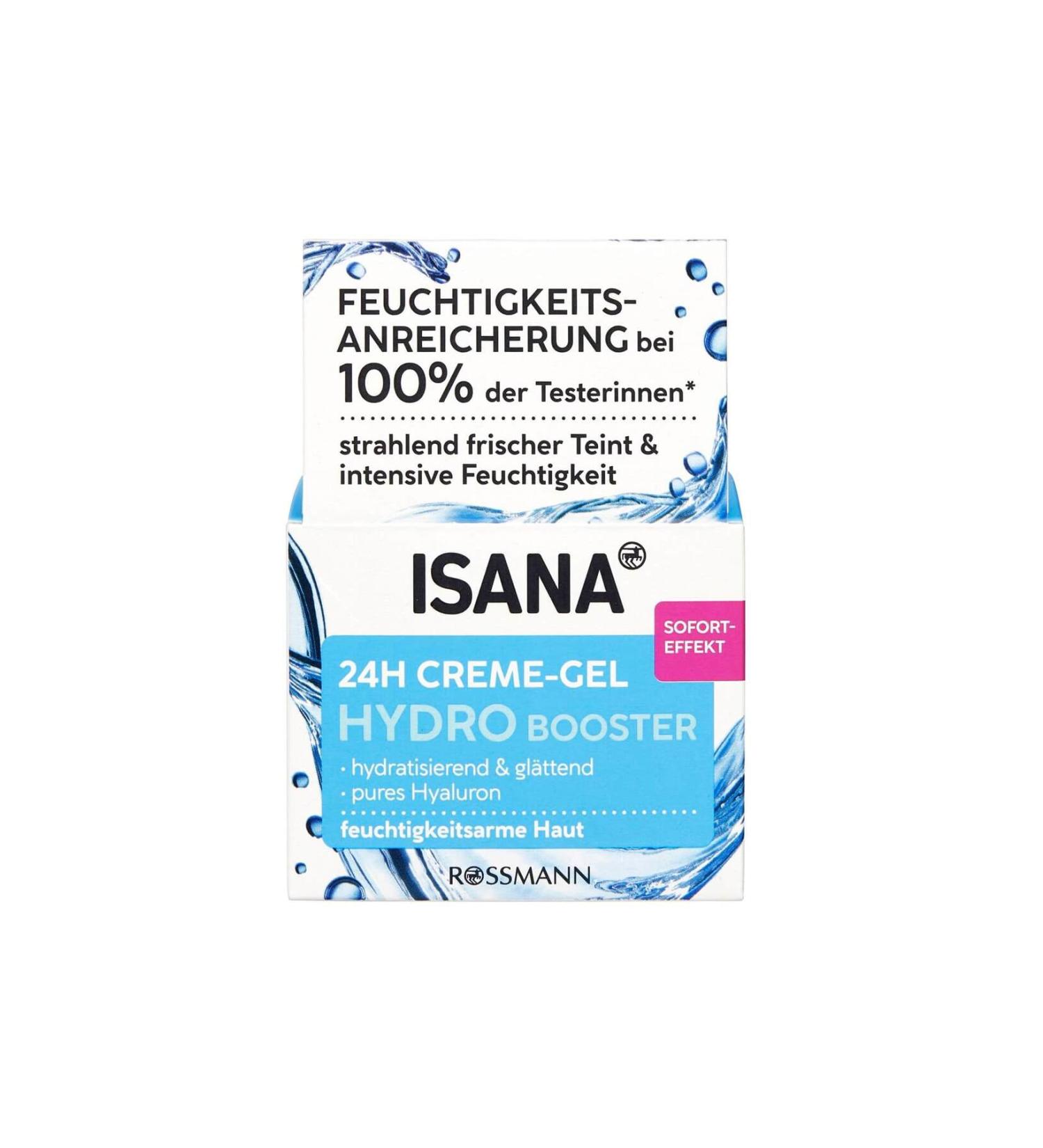 ISANA Hydro Booster - Moisturizing Gel Cream Intensive Care Effect - 50 ml