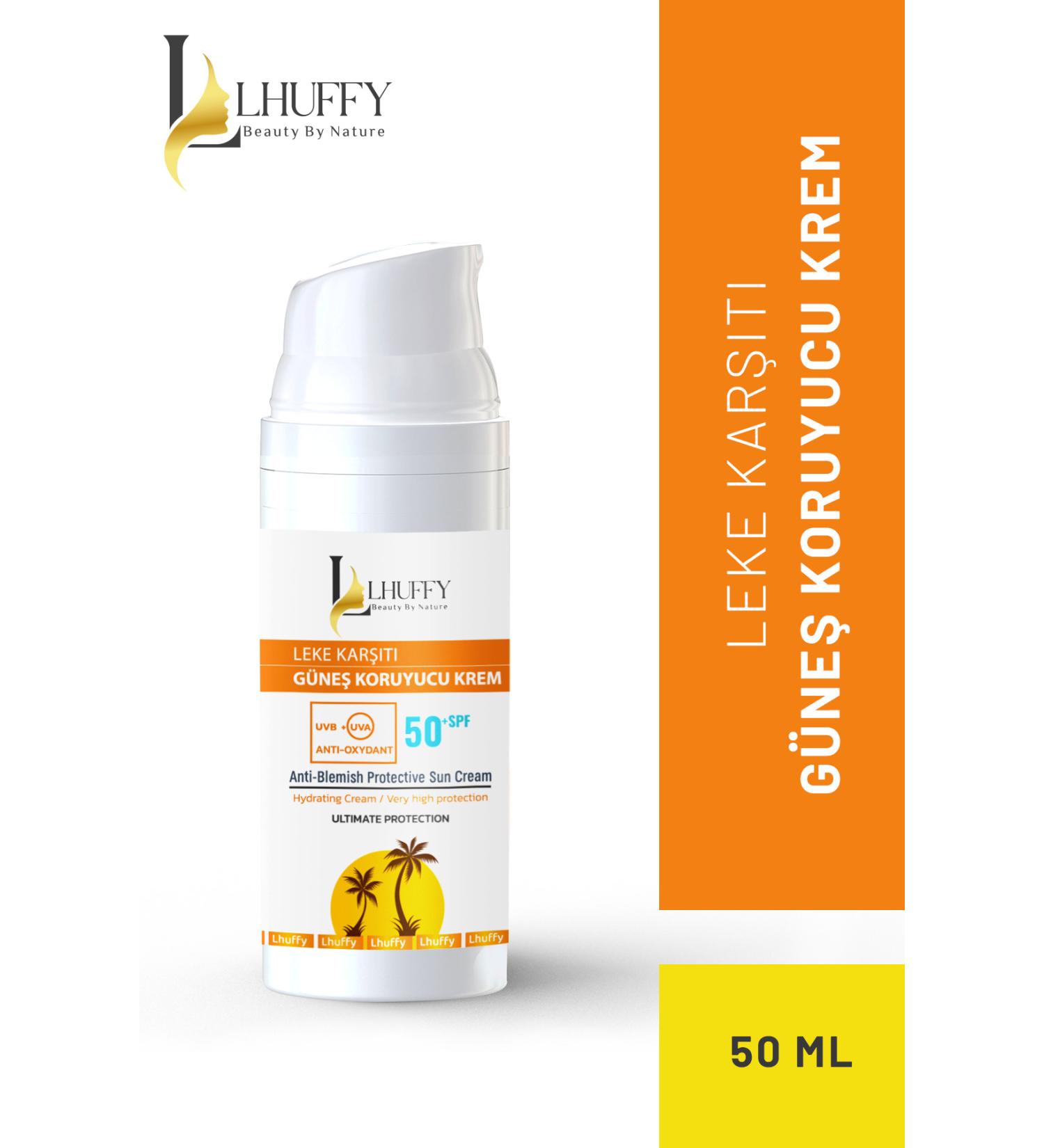 lhuffy SUNSCREEN & ANTI-SPOT CREAM 50ML