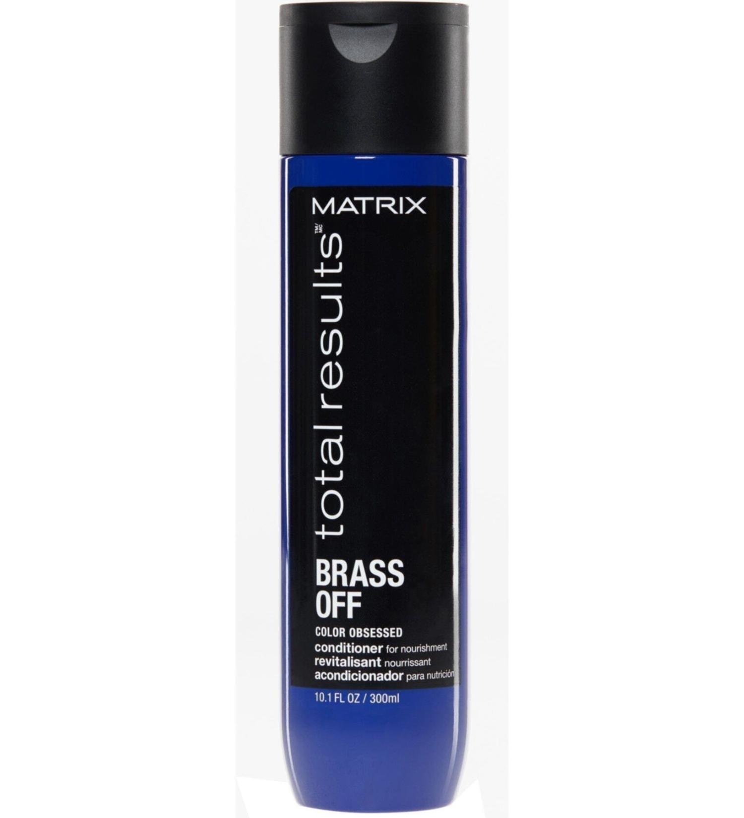 Matrix Total Results Brass Off Color Protective Conditioner for Brown Hair 300ml KEY RN264