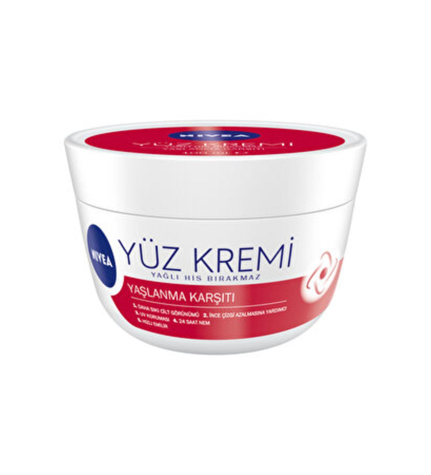 NIVEA ( 3 PCS Anti-Aging Face Cream 100 ml