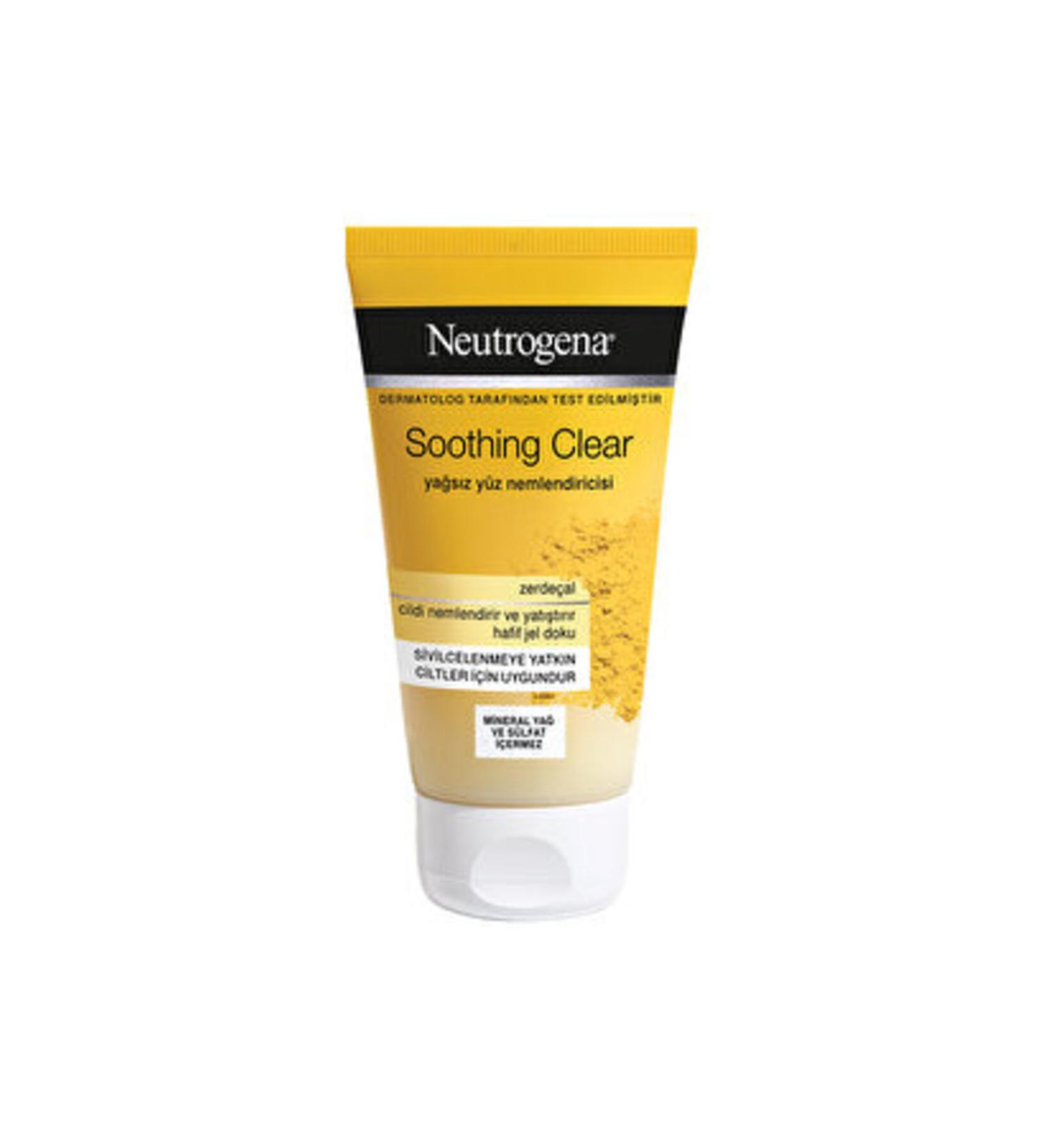 Neutrogena (3 PCS) Soothing Clear Oil-Free Moisturizer 75 ml