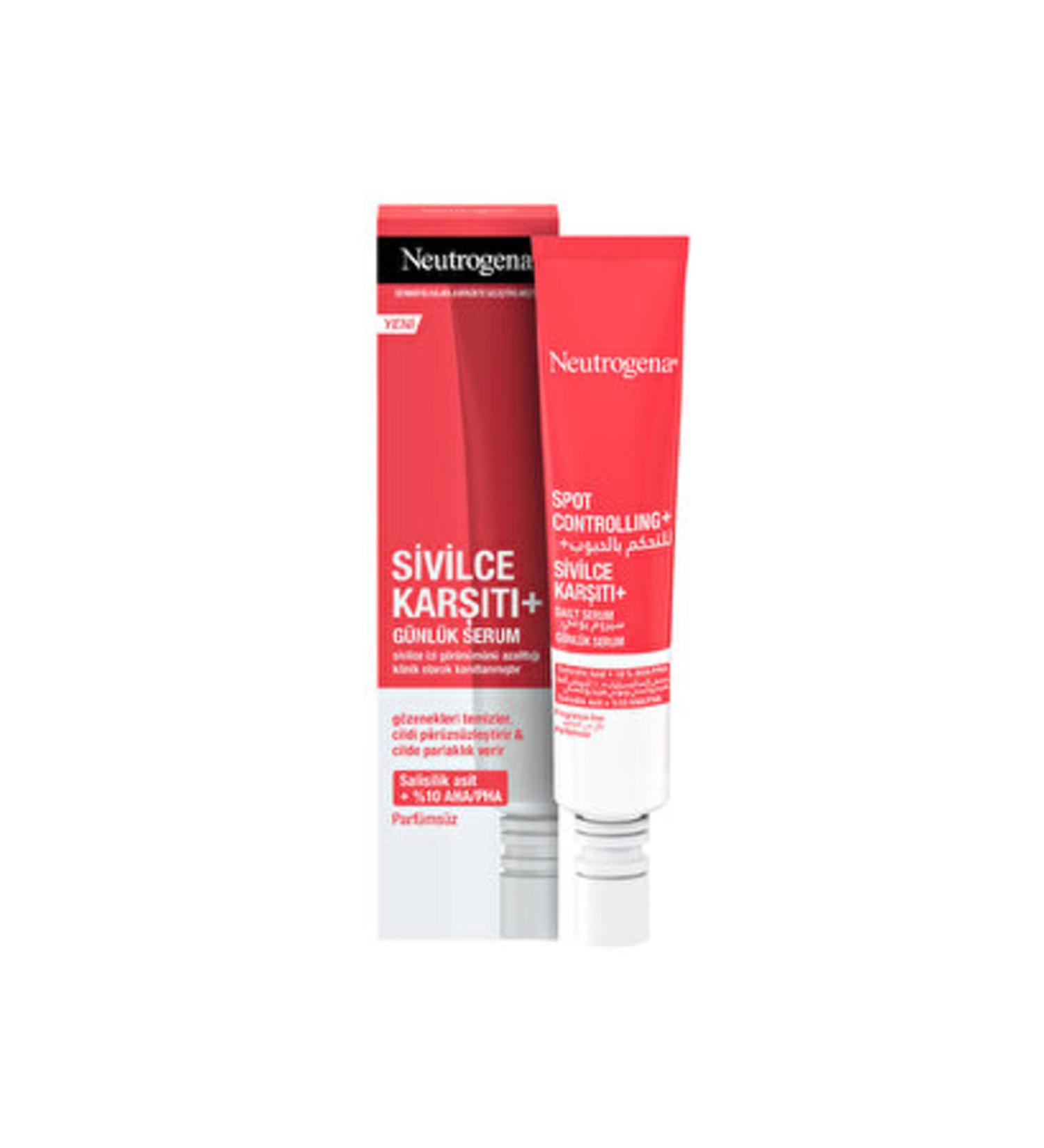 Neutrogena ( 3 PIECES ) Neutrogena Acne Serum 30 ml