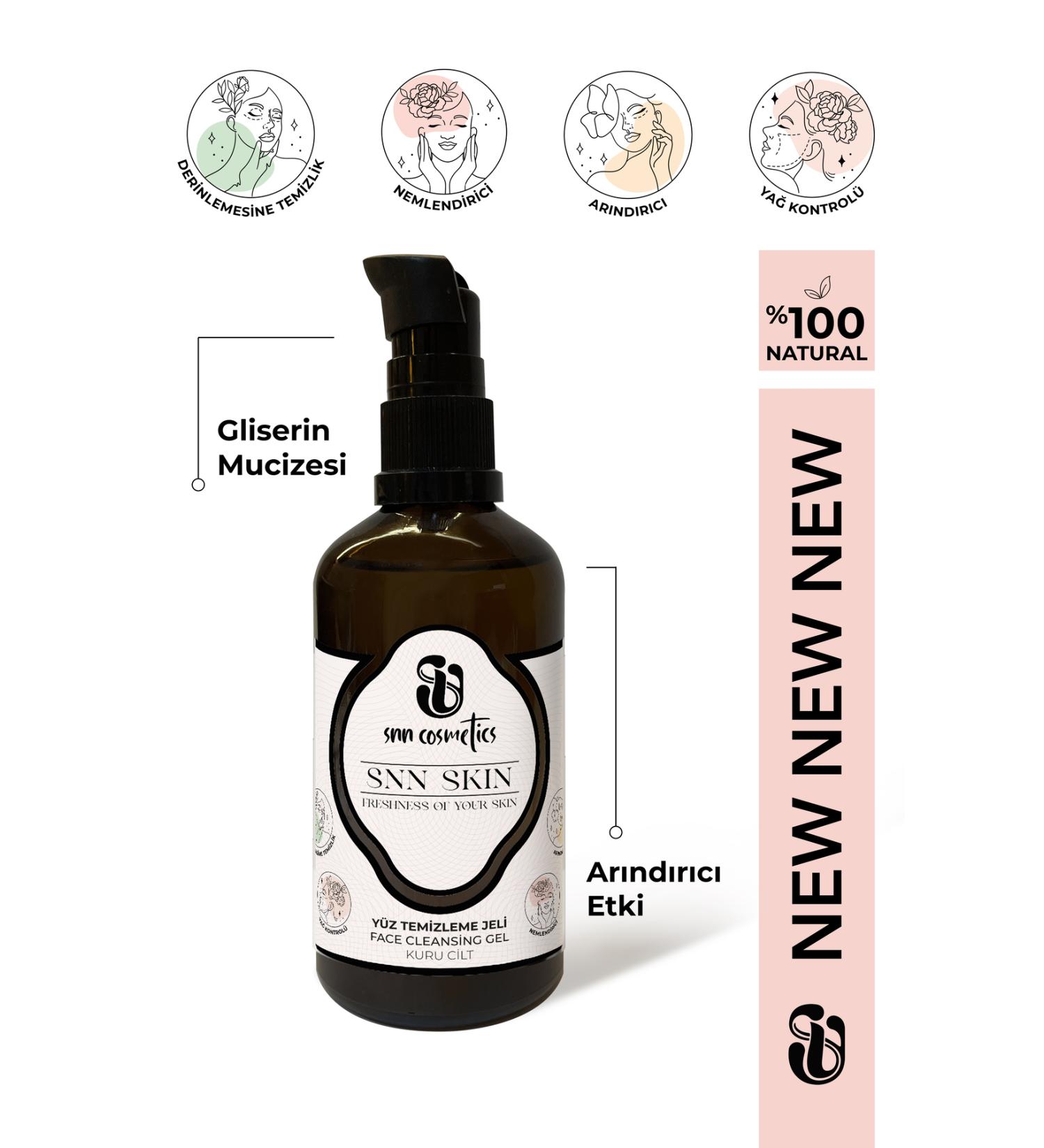 SNNCOSMETICS Facial Cleansing Gel 100 ml - For Dry Skin