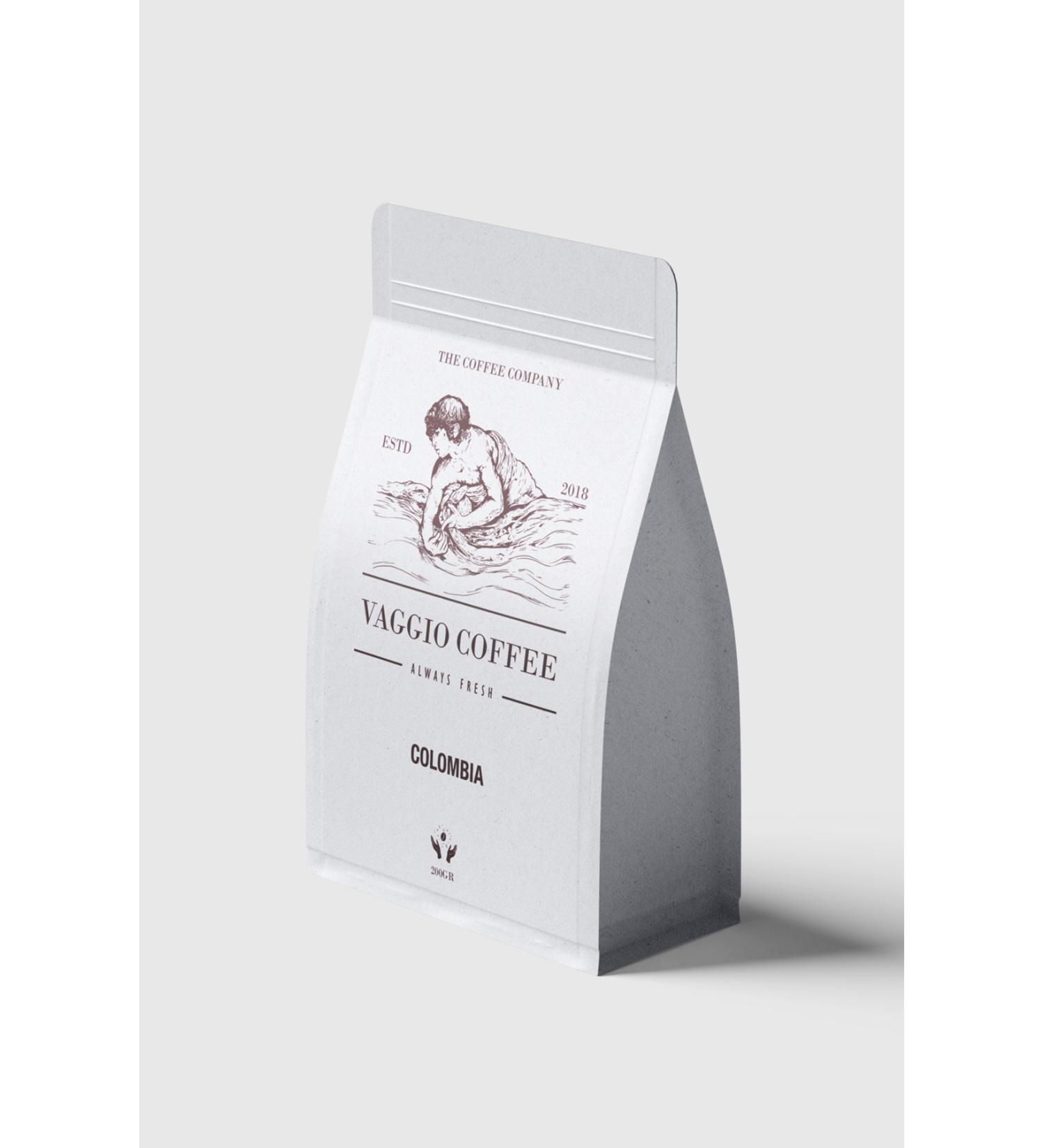 Vaggio Coffee Colombia Coffee Beans 200gr