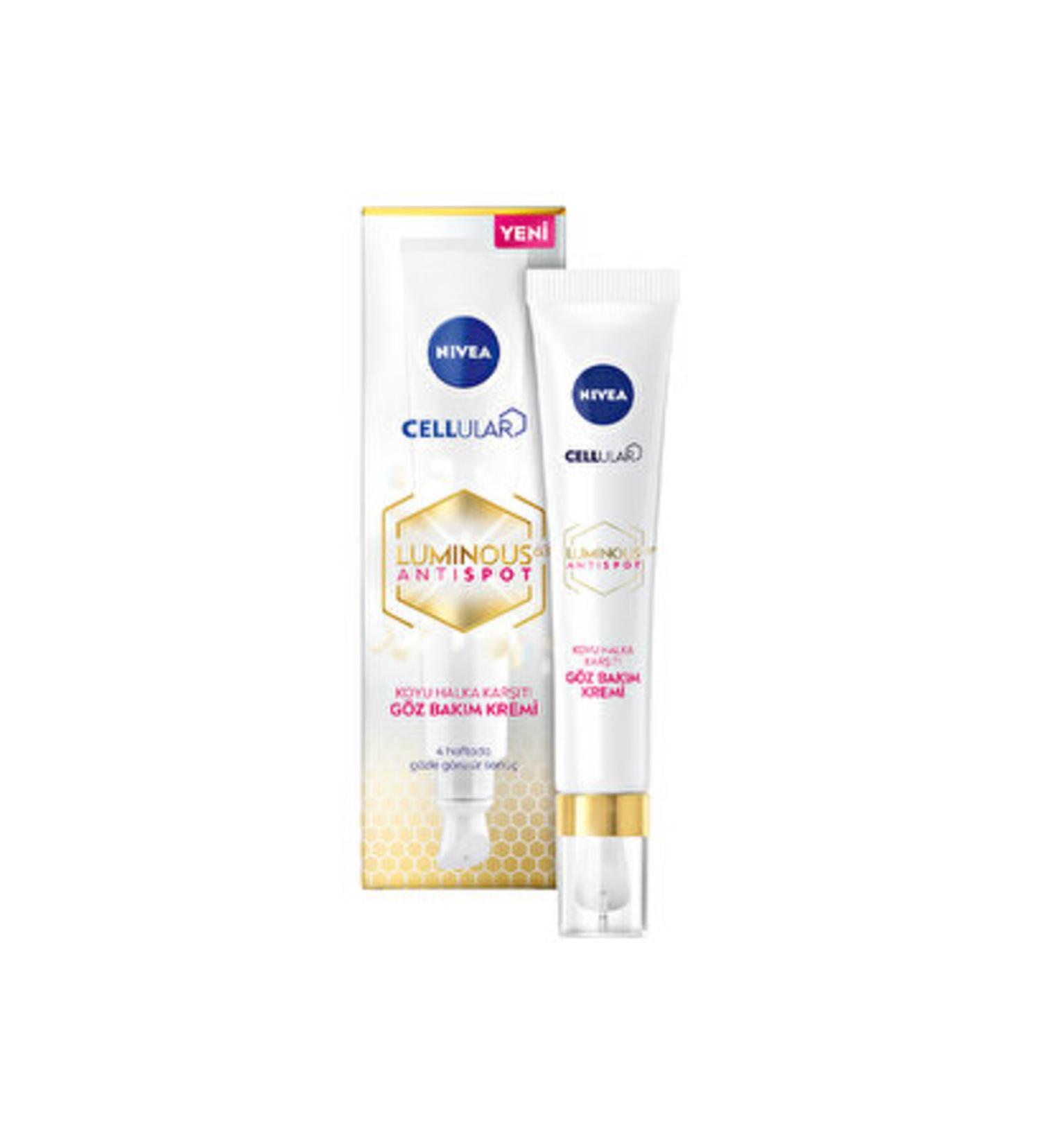 NIVEA ( 3 PIECES ) Nivea Luminous630 Anti-Dark Circle Eye Care Cream 15 ml