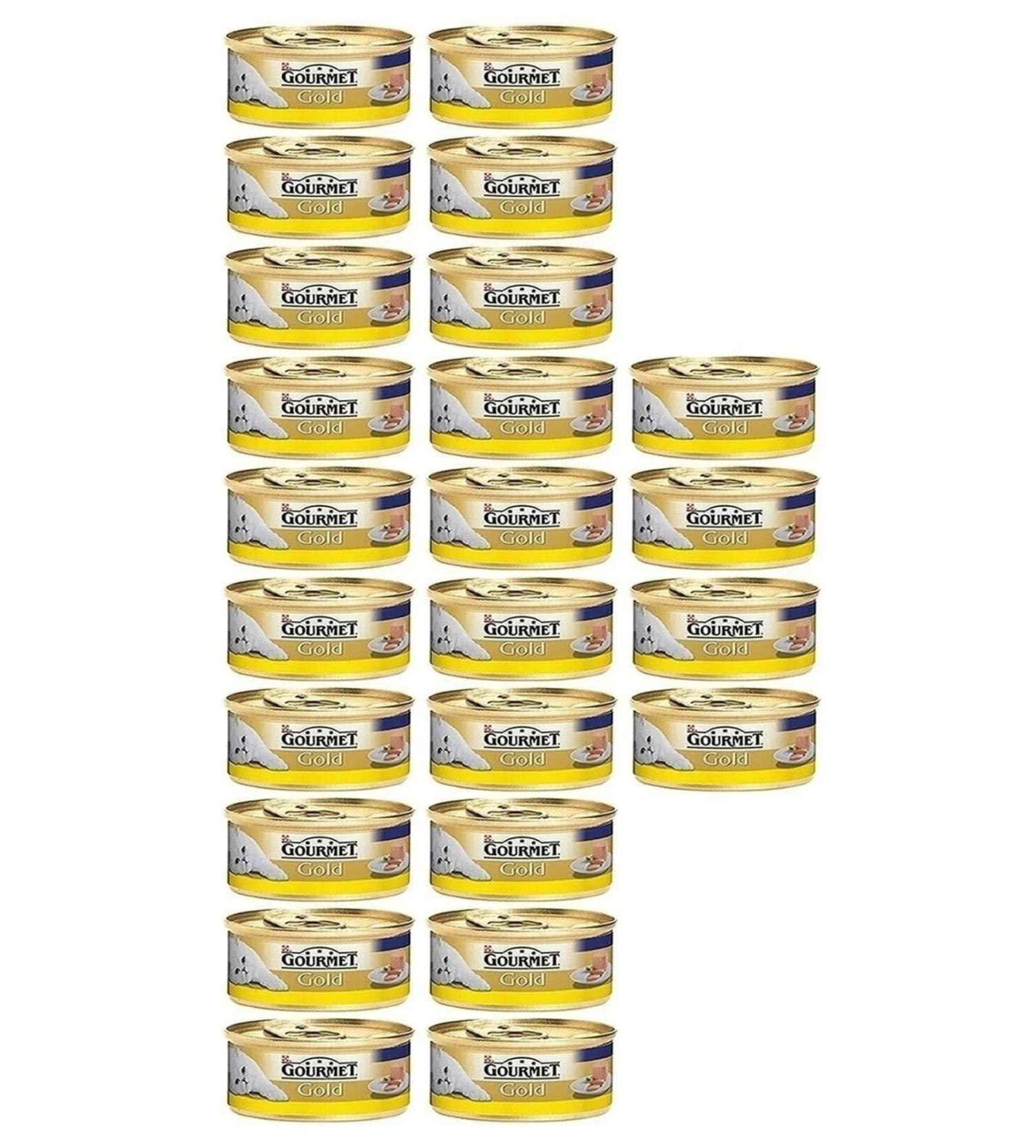 Purina Gourmet Gold Minced Chicken Cat Canned Food 85 gr x 24