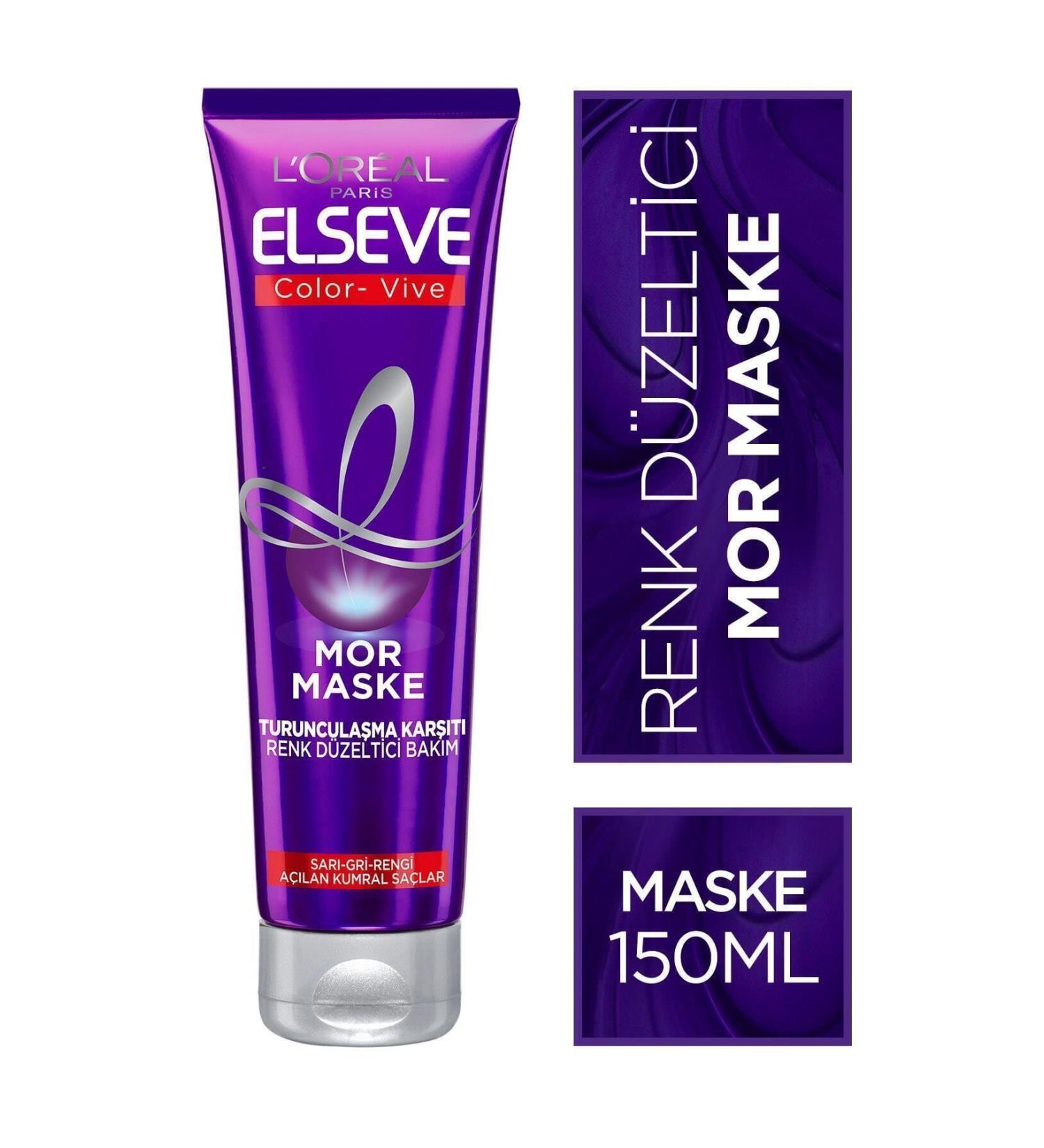 Elseve Color-vive Purple Mask Silver Purple Mask 150 Ml MehDem73