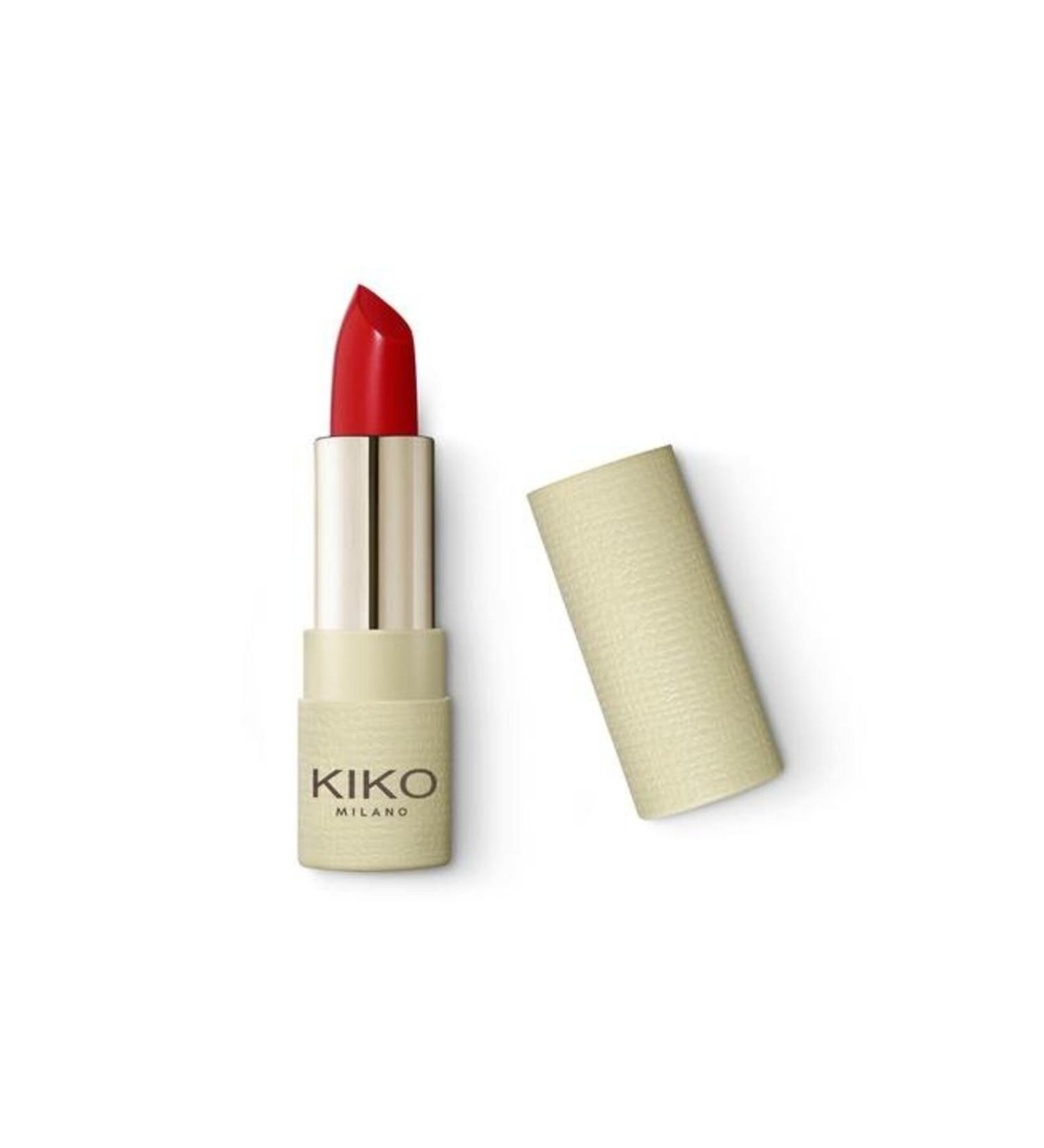 kiko milano GREEN ME MATTE LIPSTICK 105 Classic Red