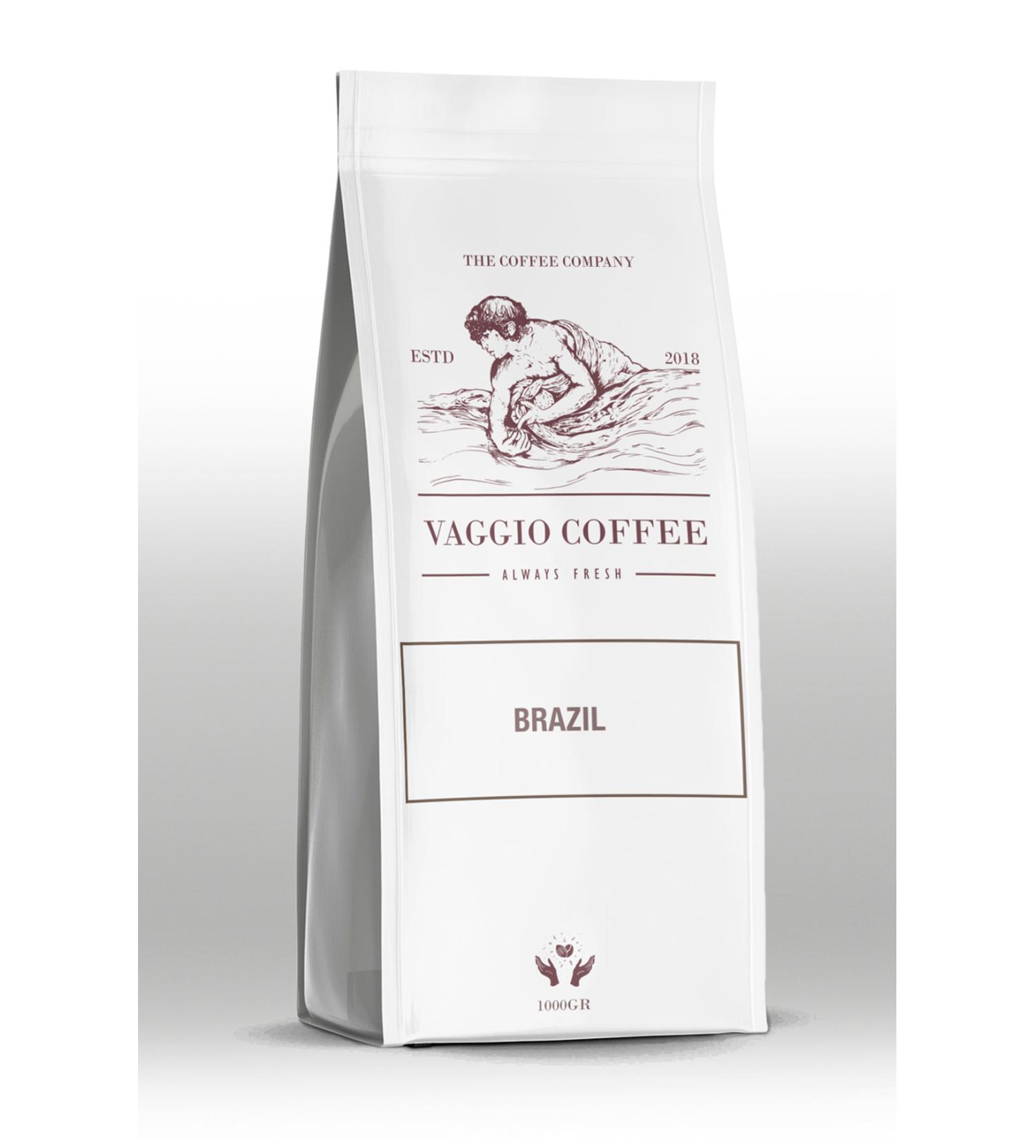 Vaggio Coffee Brazil Bean Filter Coffee 1KG
