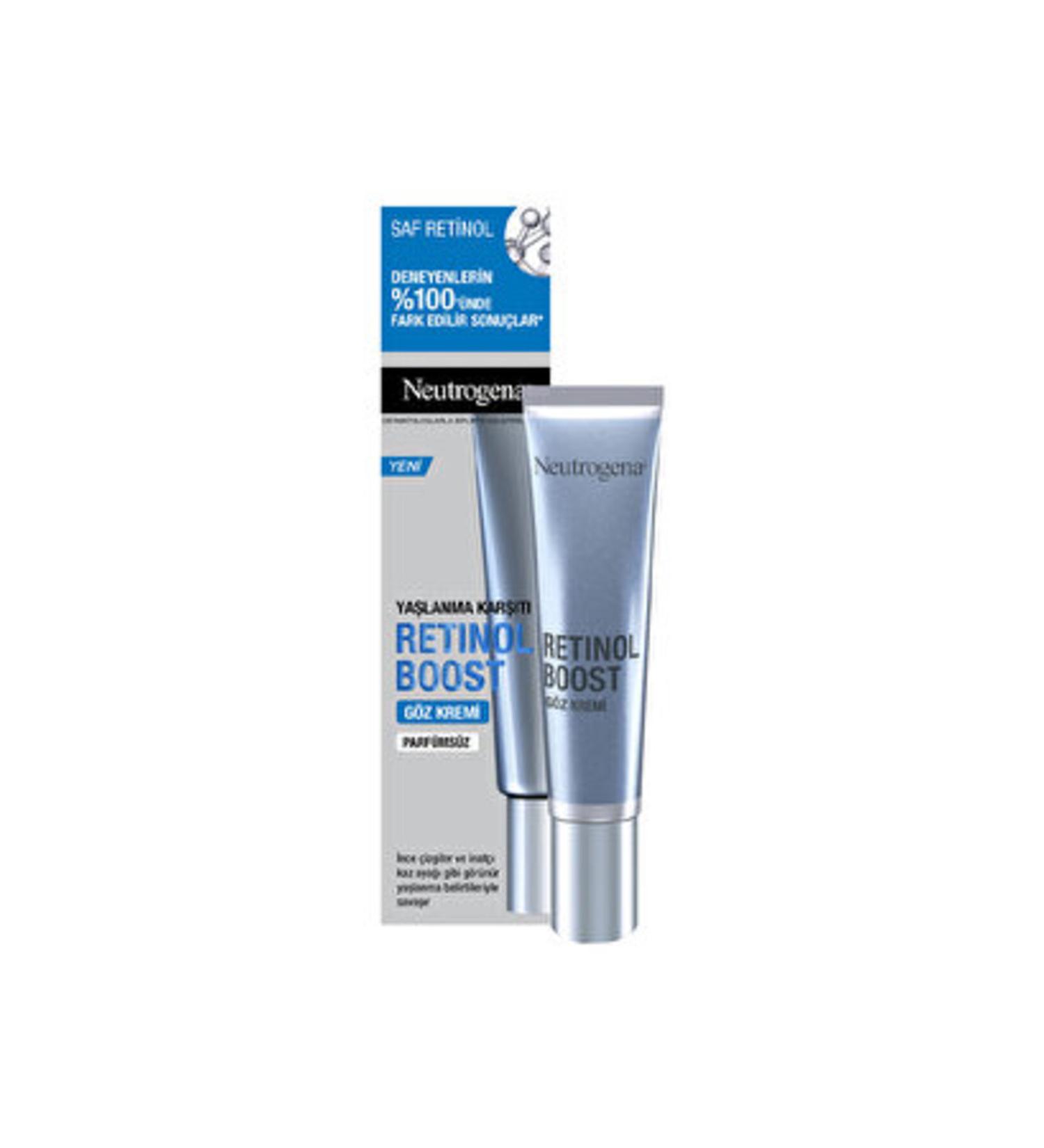 Neutrogena ( 3 PIECES ) Neutrogena Retinol Boost Anti-Aging Eye Cream 15 ml