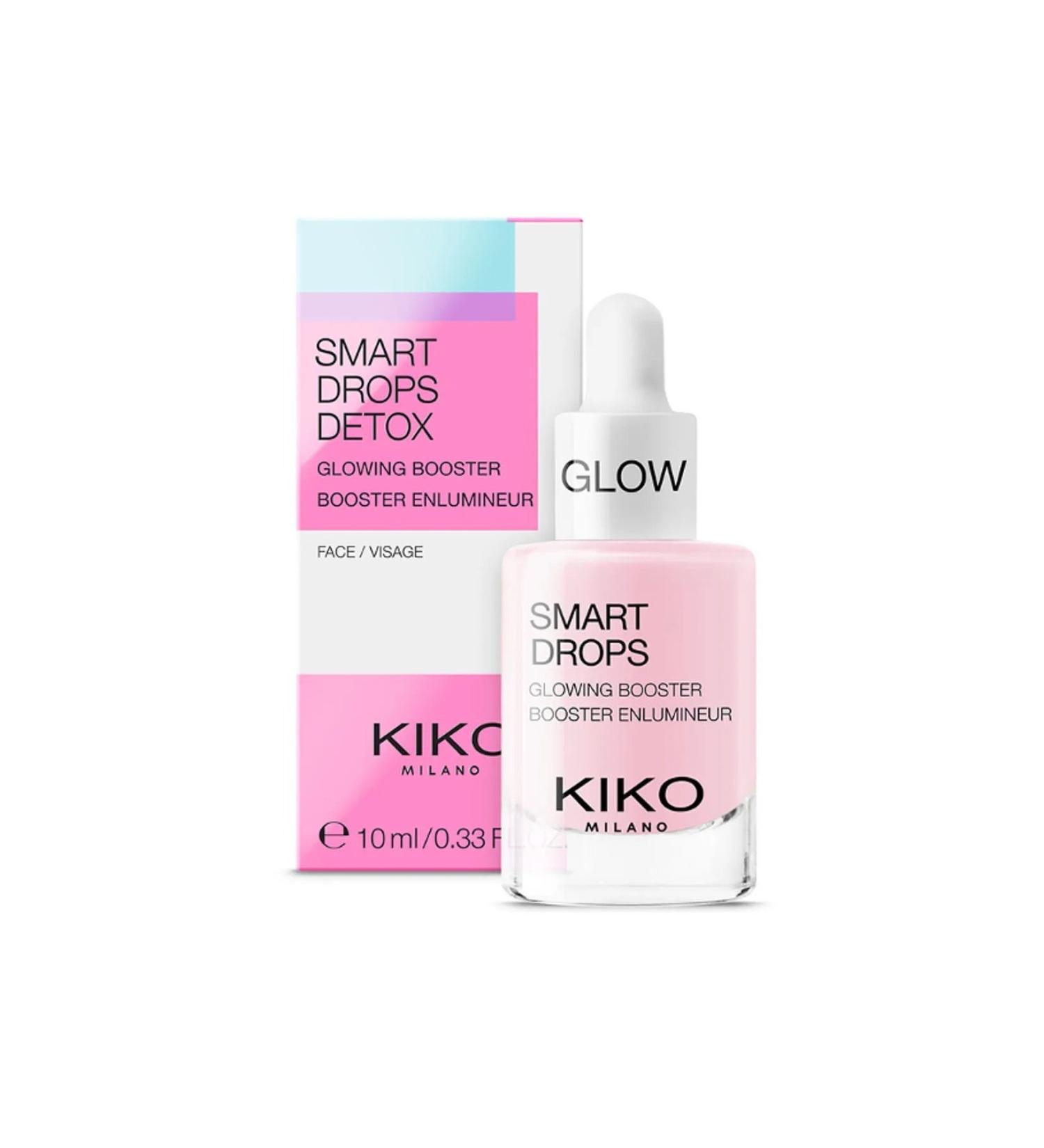 Kiko Milano Smart Glow Drops - Brightening Skin Serum Enriched with Bilberry Seed Oil 10 ml - Buy Online on GoSupps.com