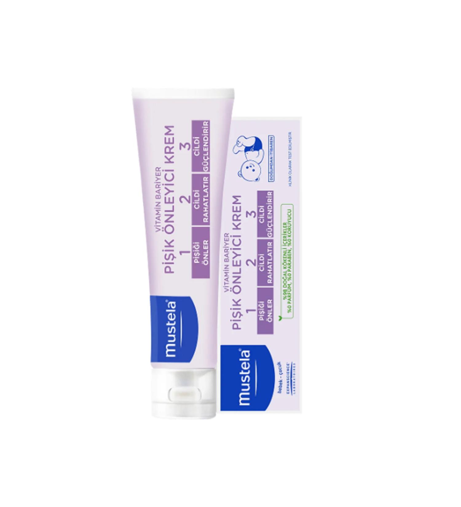 Mustela Vitamin Barrier Diaper Rash Cream 100ml