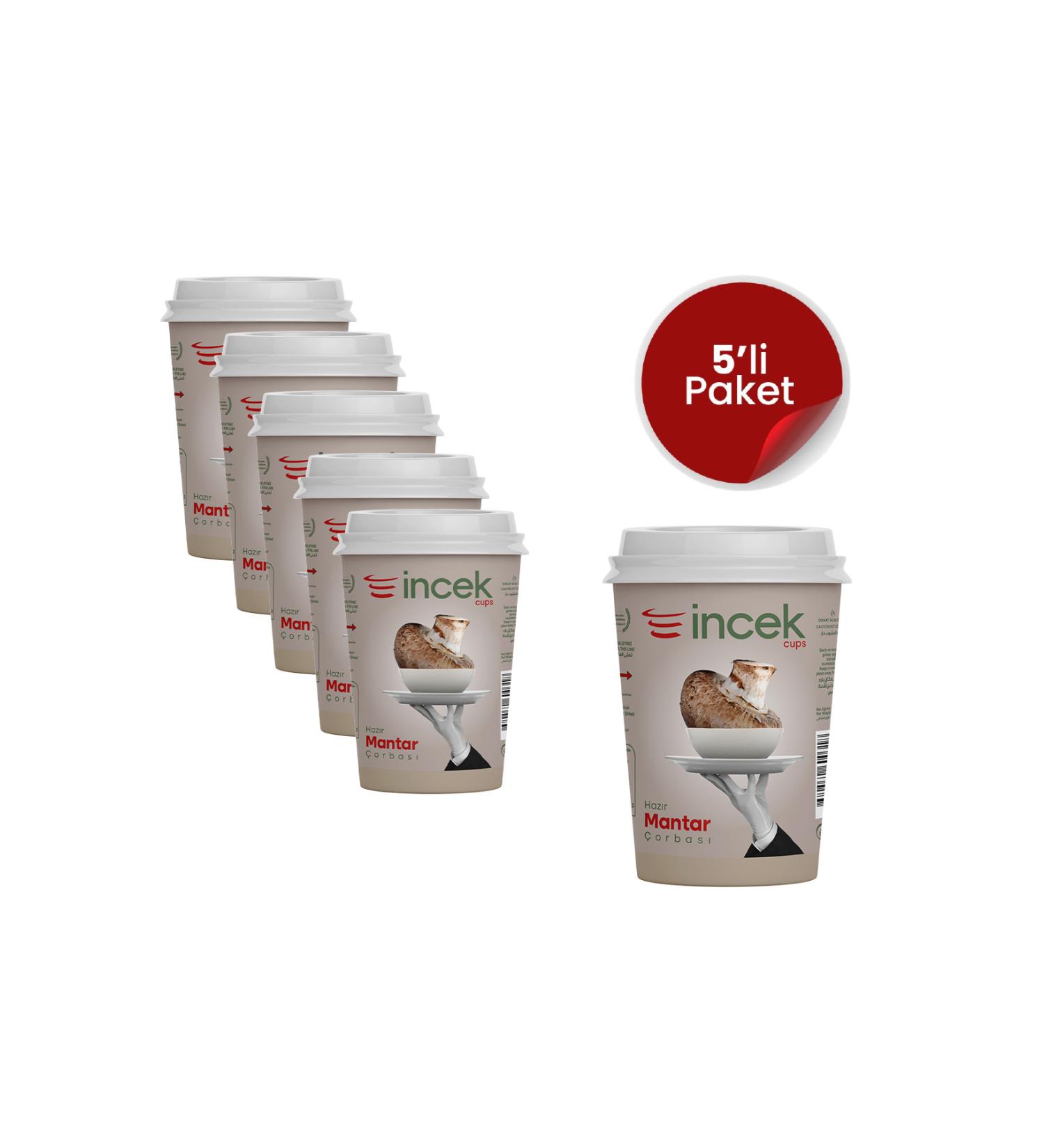 BEYDEM GIDA Beydem Food 5-Piece Ready Mushroom Soup