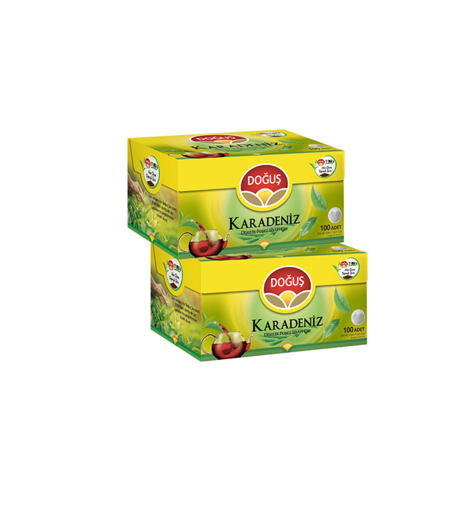 Do u BLACK SEA TEAPOT BAGS BLACK TEA 100 PIECES 2 PACKS