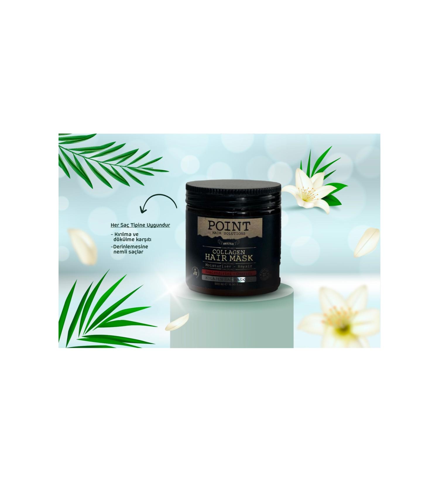 Point Anti-Breakage and Anti-Fall Collagen Hair Mask. Hairdresser