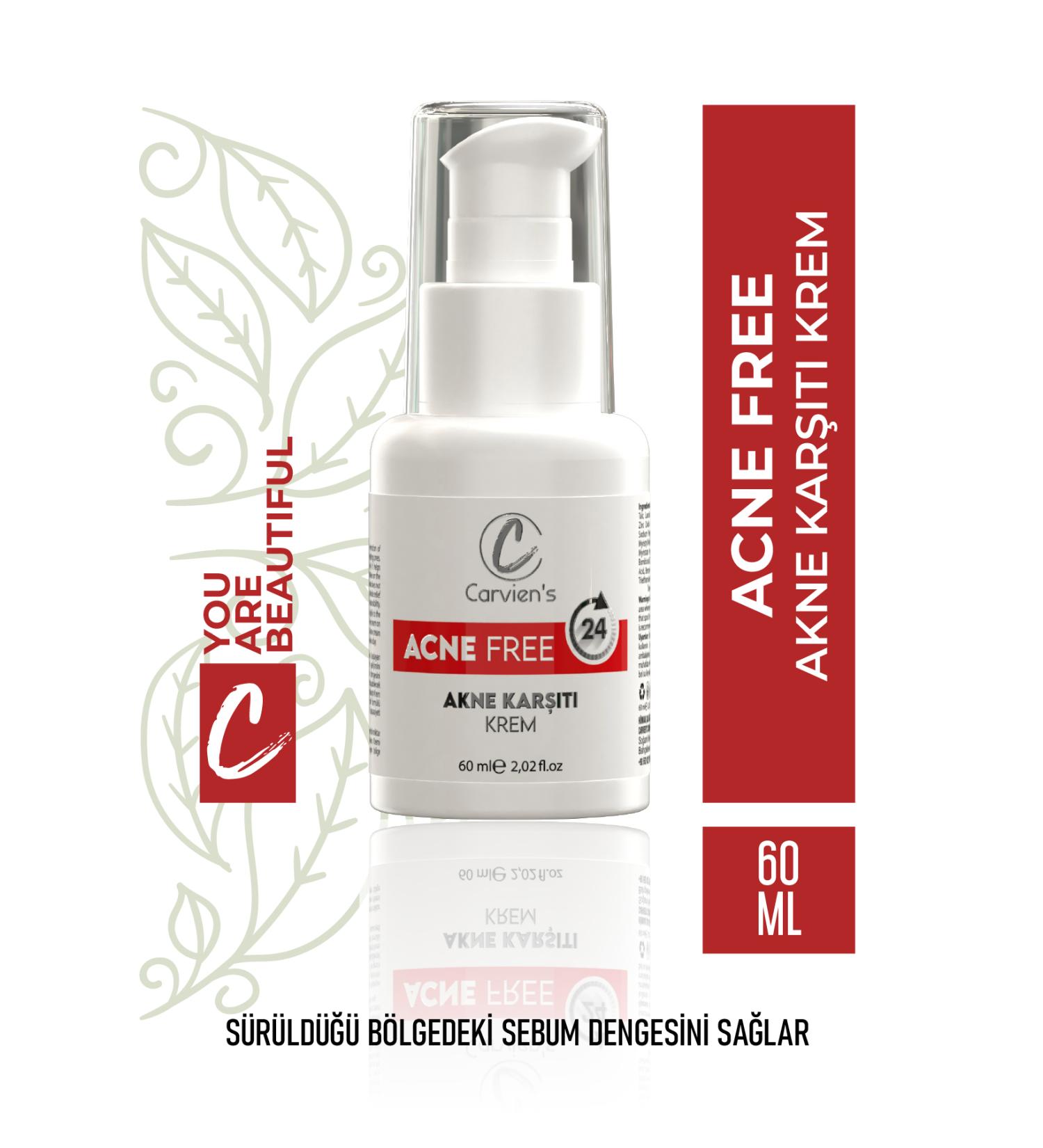 Carvien's Carvien's Acne Free Acne Cream - Buy Online on GoSupps.com