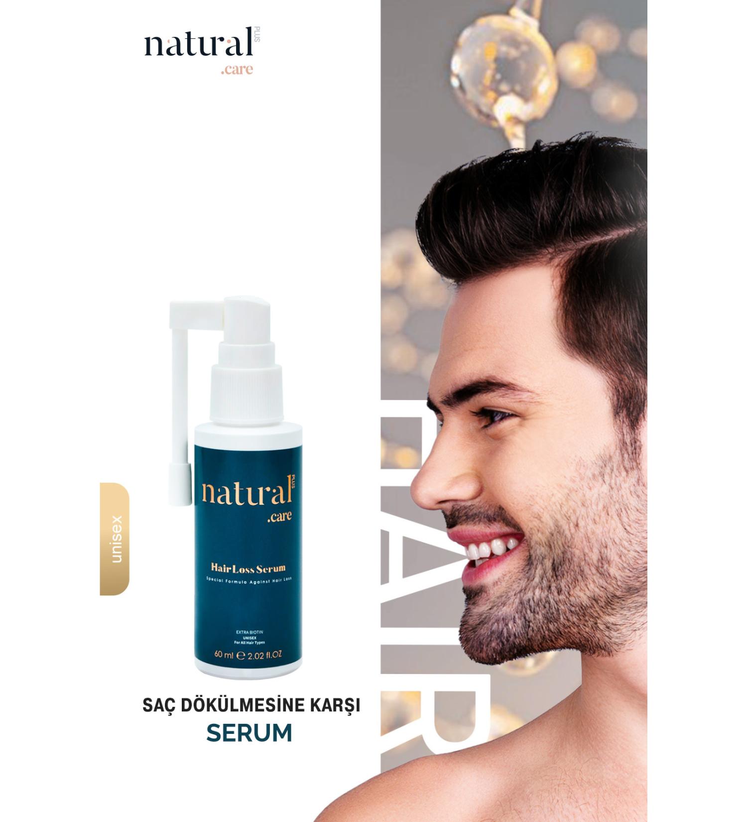 Natural Care Hair Serum - Special Formula Procapil Biotin 60 ml Preventing and Supporting the Growth Process