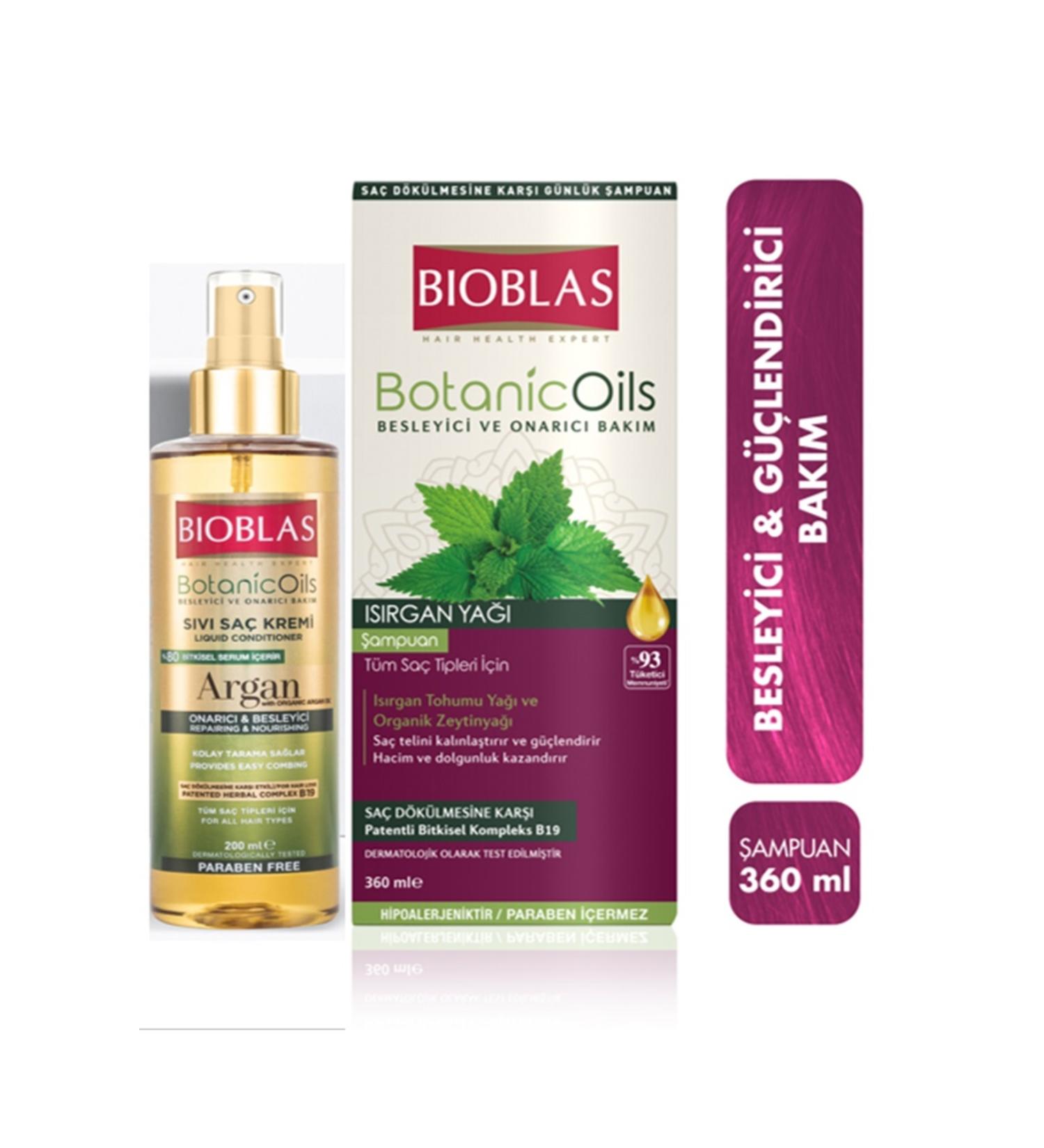 Bioblas Shampoo Botanic Oils Nettle Oil 360 ml