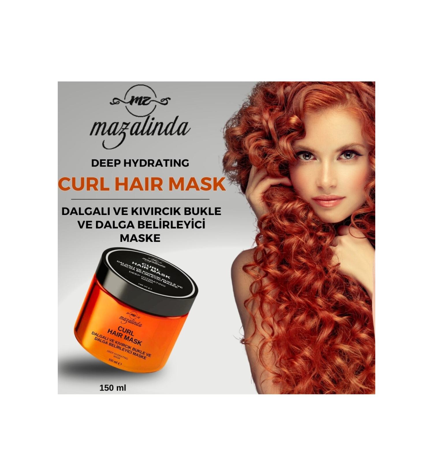 Mazalinda Wavy and Curly Curl and Wave Defining Mask
