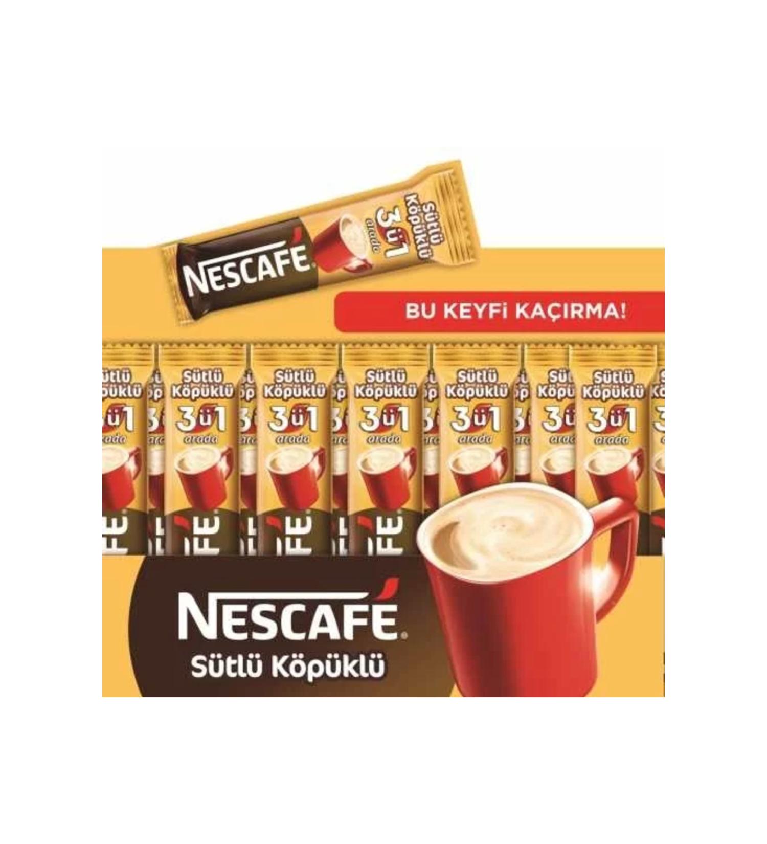 ofisturka Nescafe 3 in 1 Milky Foam Coffee (Box of 48)