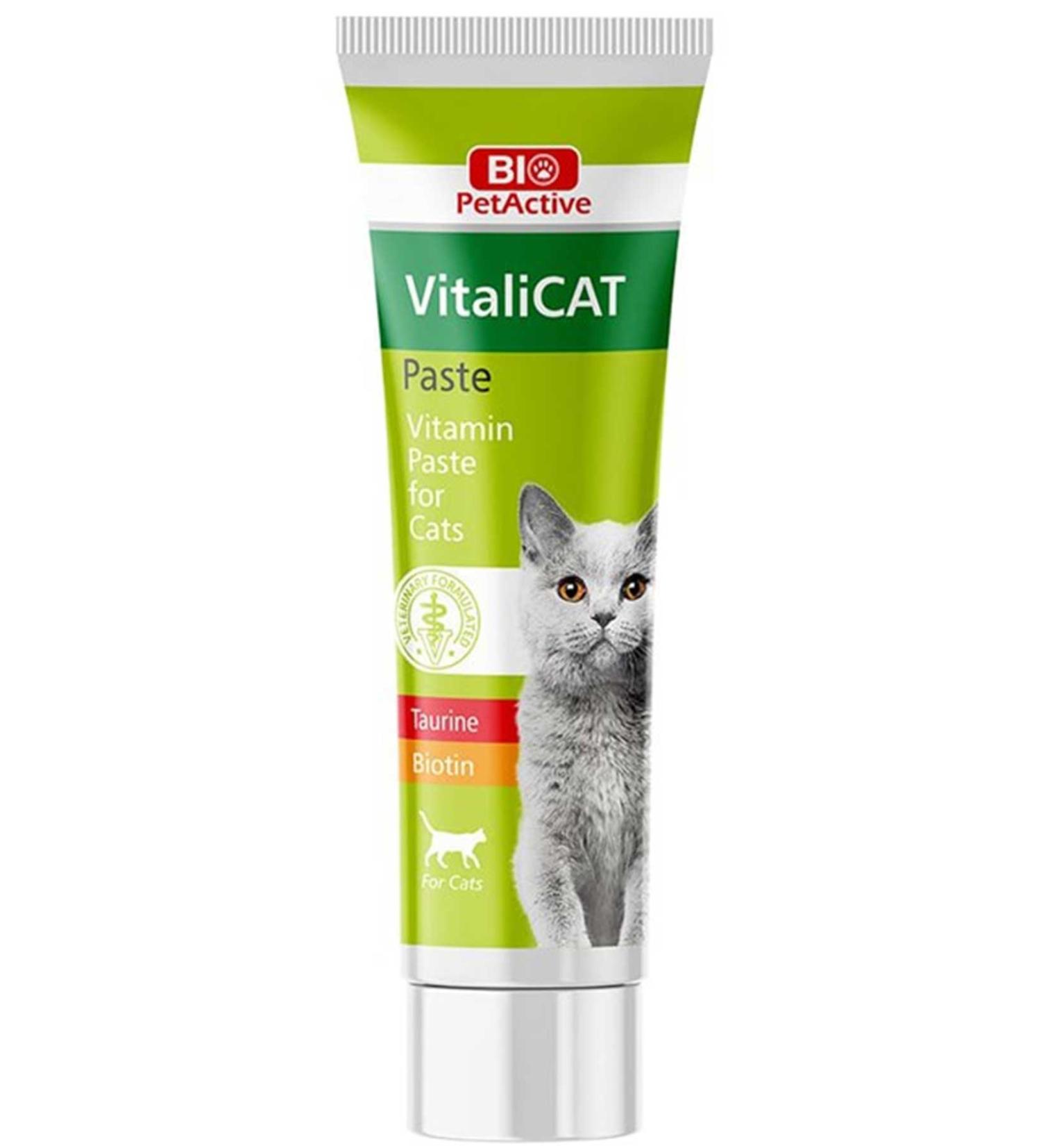 BioPetAct BioPetActive Vitalicat Paste Multivitamin Cat Paste 100ml
