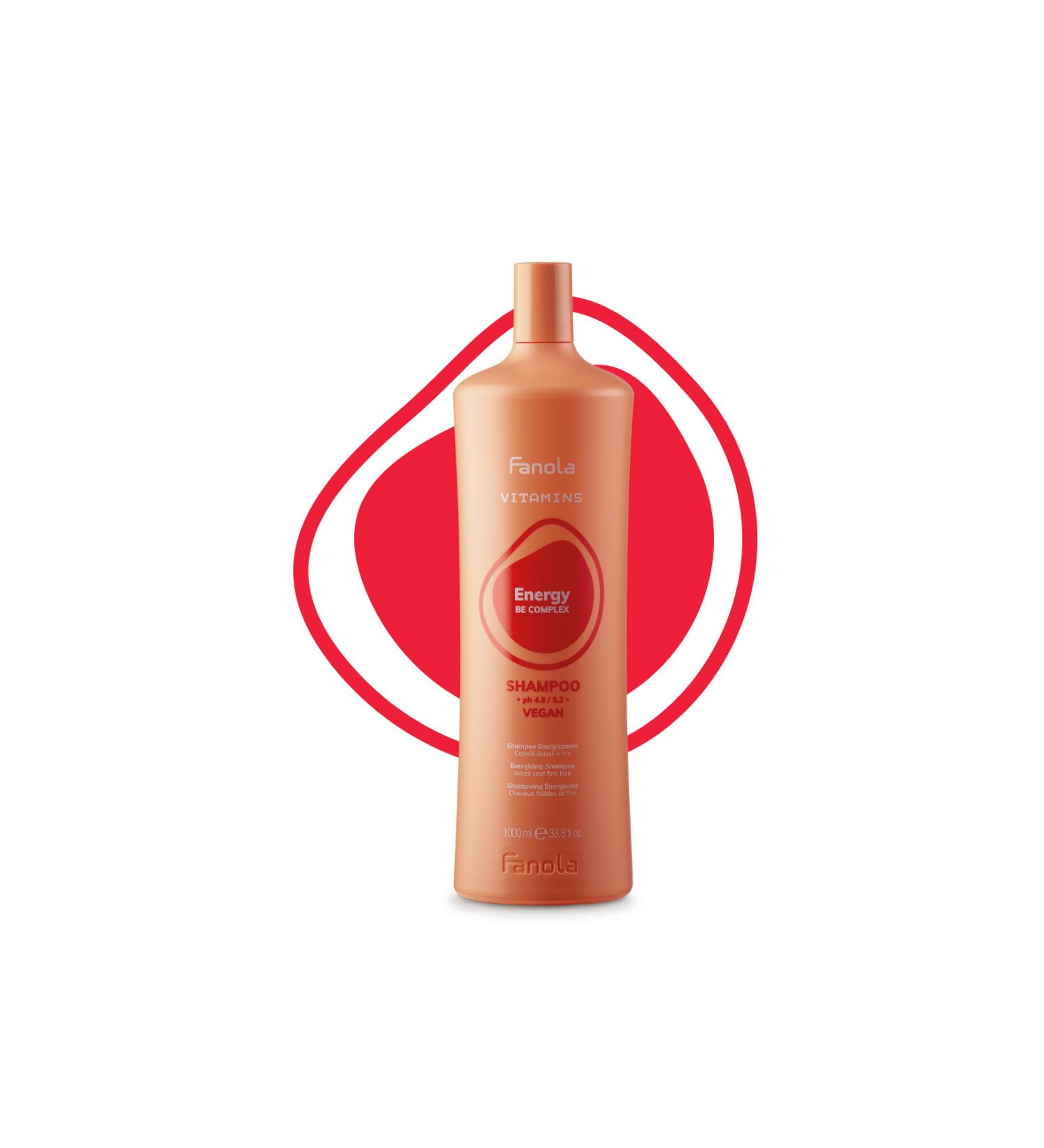 Fanola Wonder Vitamins Anti-Hair Loss Energy Be Complex Shampoo 1000ml