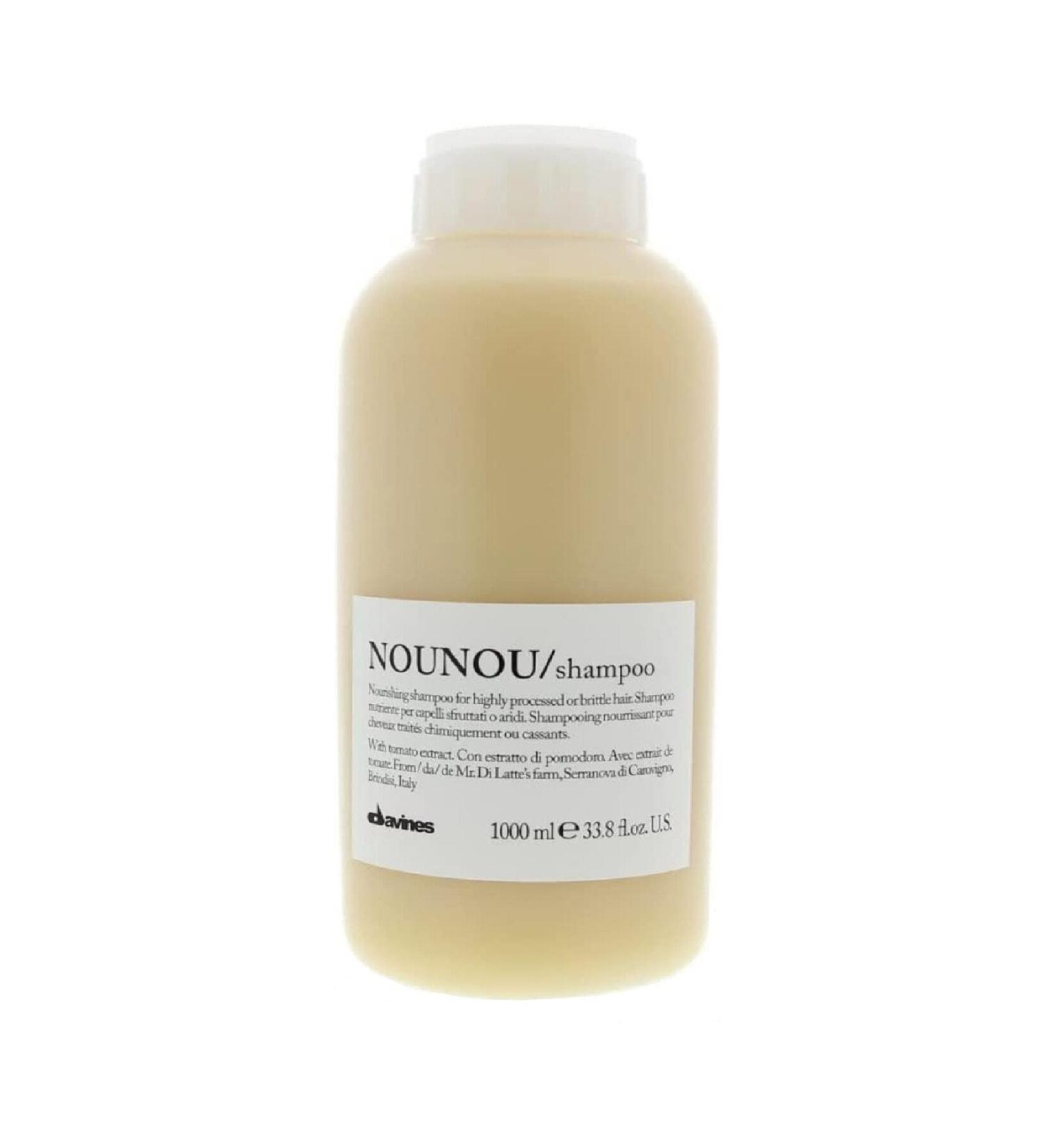 Davines Nounou Nourishing Strengthening Shampoo for Treated Hair 1000 ml NOONLINE 7907