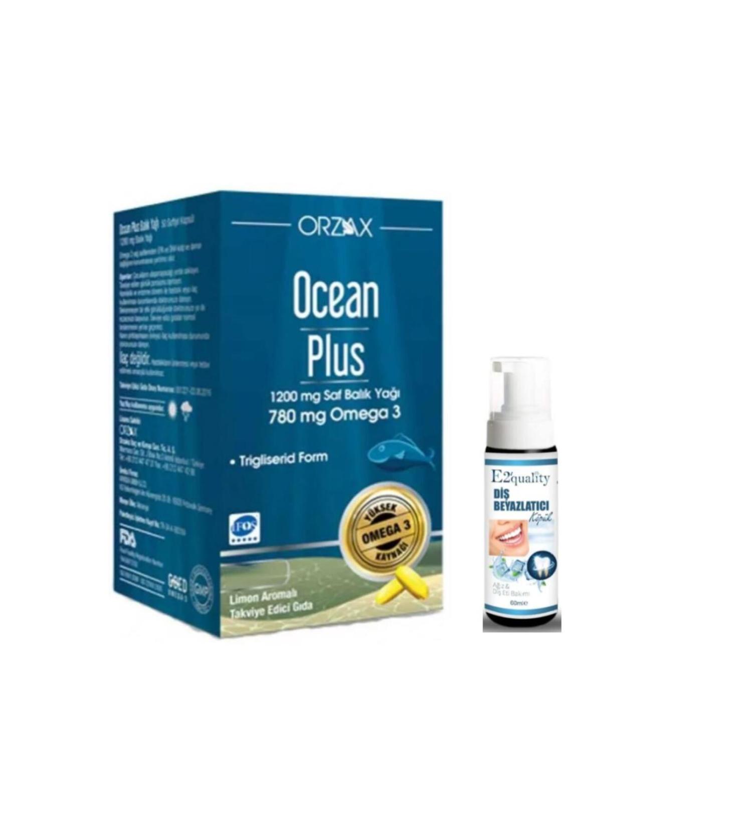Ocean Orzax Ocean Plus 30 Capsules - Teeth Whitening Foam