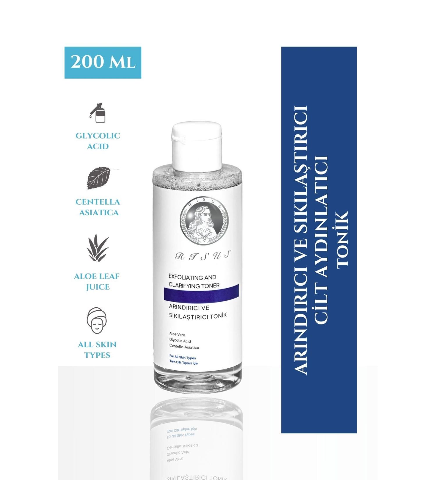 Risus Firming Brightening Moisturizing and Cleansing Tonic 200 ml Rp-4036 - Buy Online on GoSupps.com