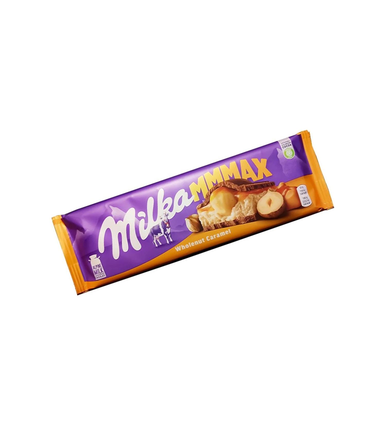 Milka Mmmax Wholenut Caramel 300 gr Whole Hazelnut Caramel Imported