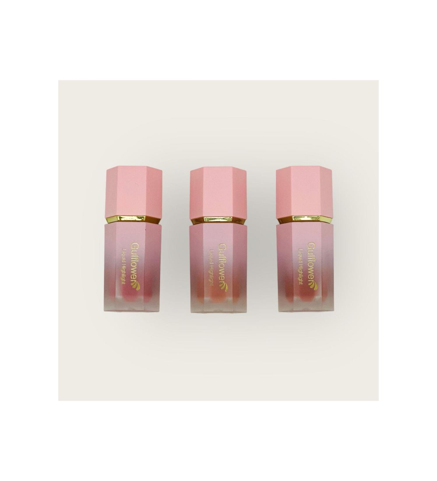 GulFlower 3-Piece Liquid Blush Set with Sponge - Buy Online on GoSupps.com