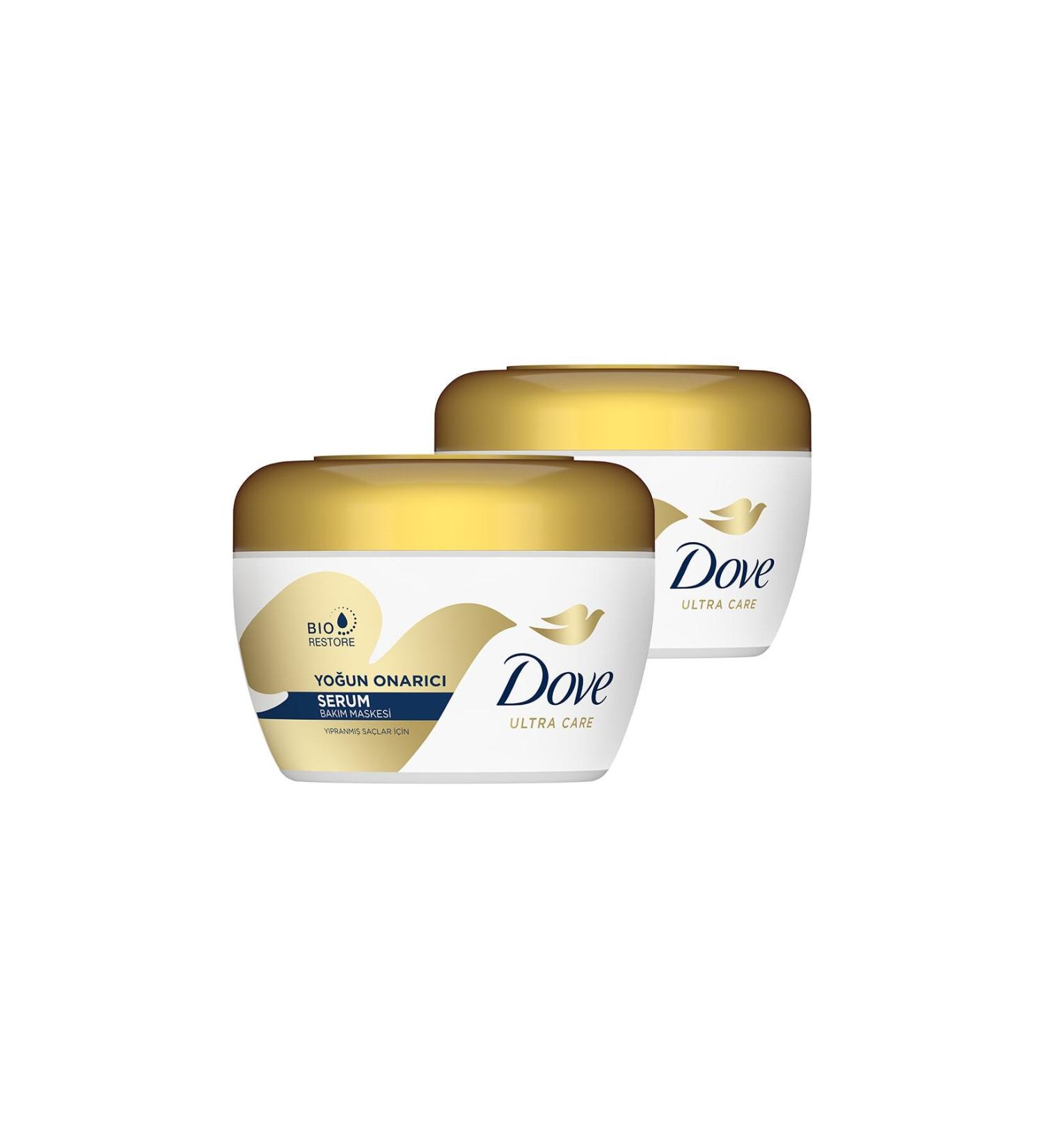 Dove 1 Minute Serum Hair Care Mask Intensive Repair 160 ml x2