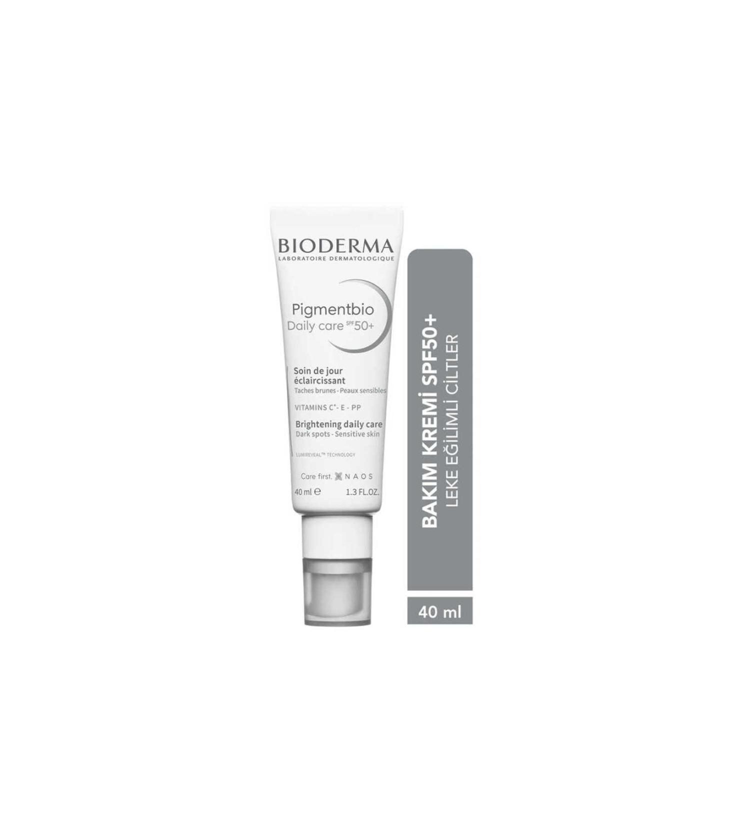 Bioderma Pigmentbio Daily Care SPF50+ Spot Reducing and Sun Protection Day Care Cream 40 ml