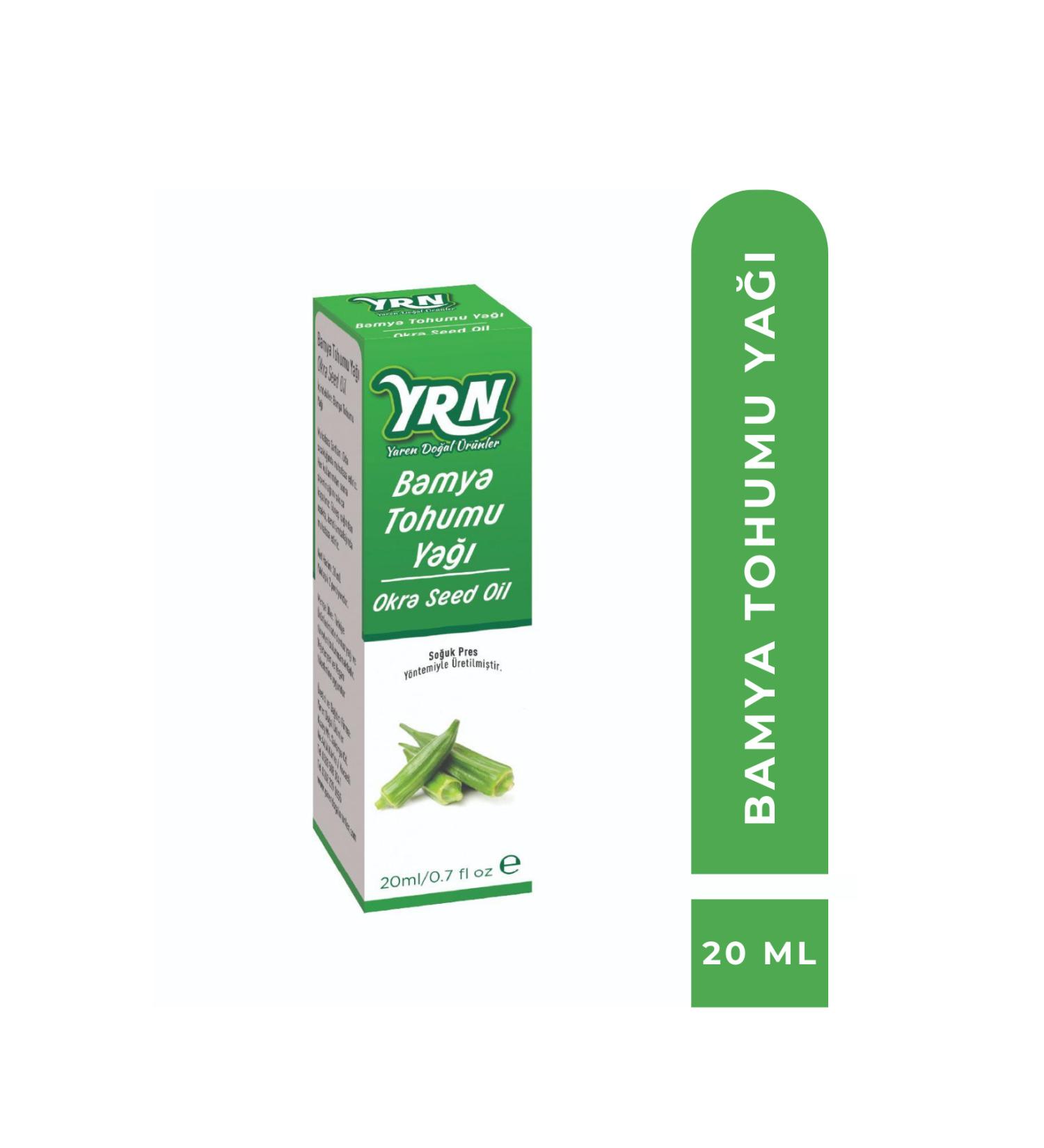 Yaren Natural Products YRN Okra Seed Oil 20ML