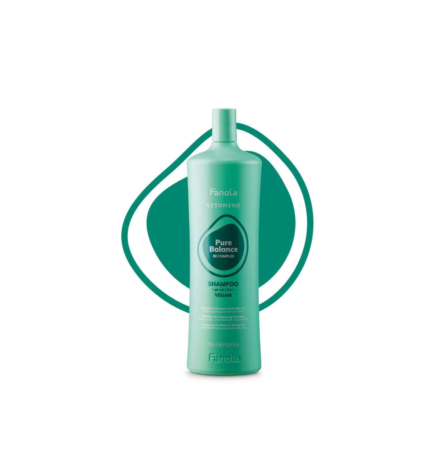 Fanola Wonder Vitamins Oily Hair Pure Balance Shampoo 1000ml