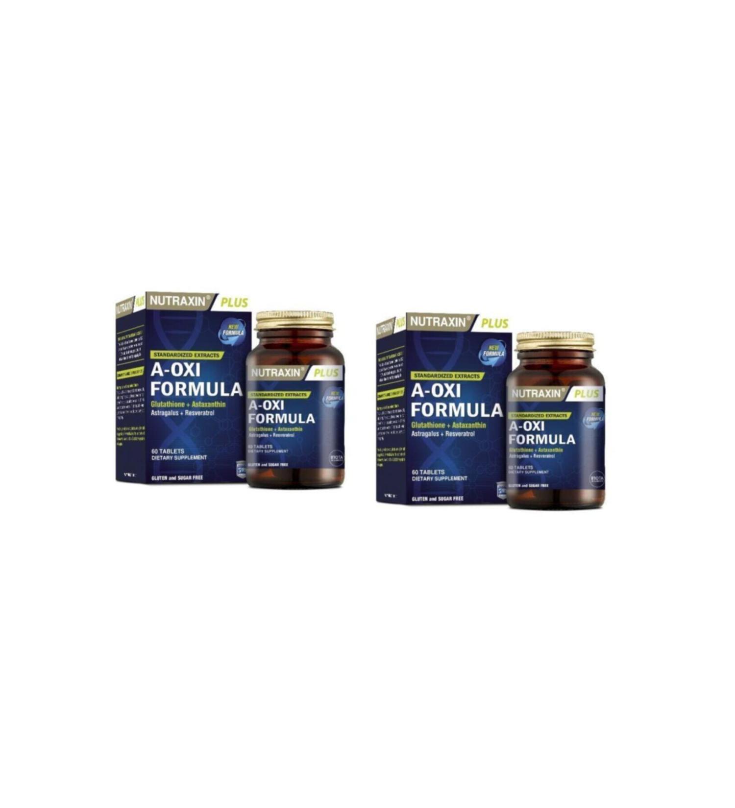 Nutraxin A-oxi Formula 60 Capsules 2 Pieces