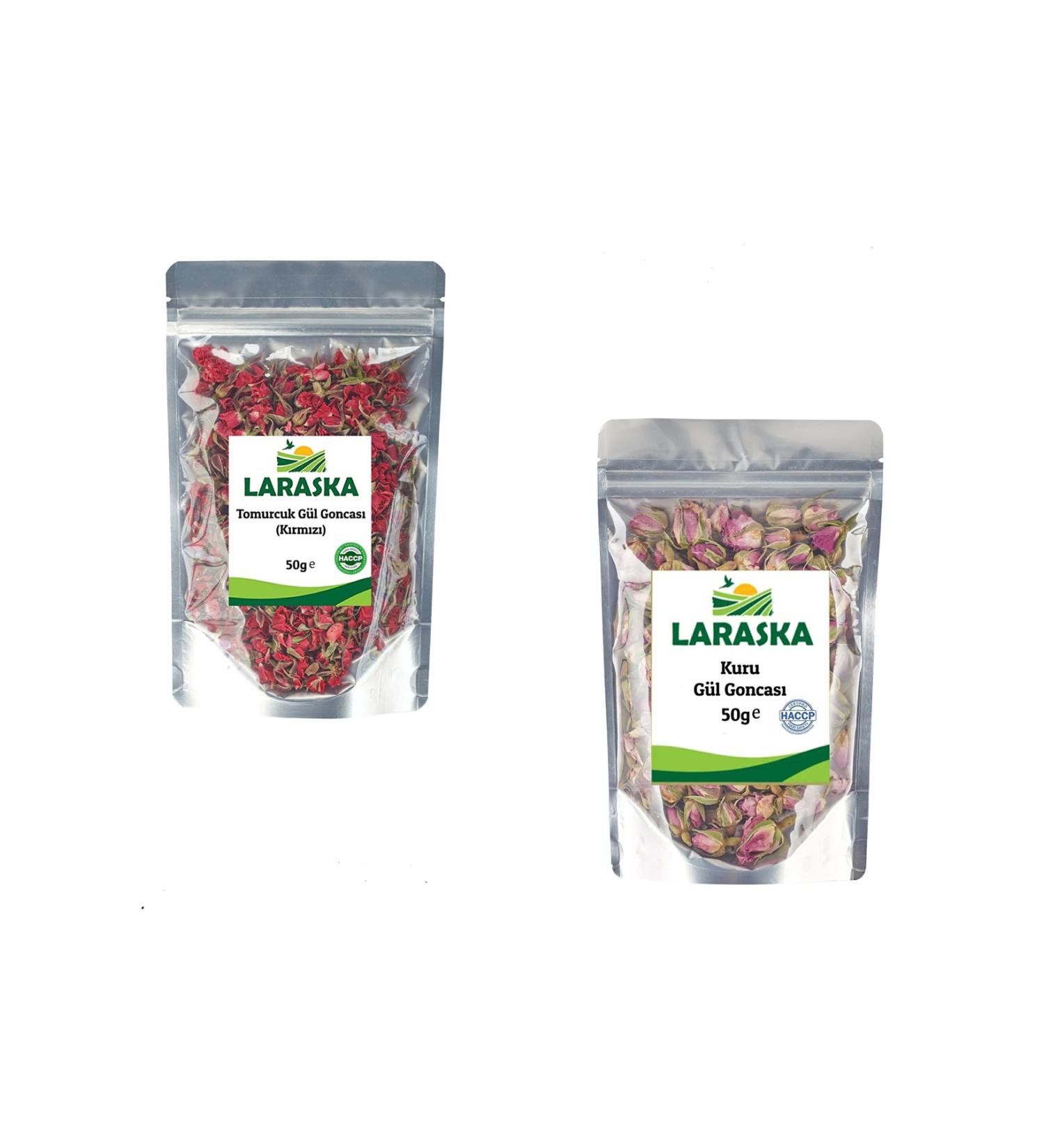 Laraska Red Bud Rose (50gr) And Pink Bud Rose Red (50gr)