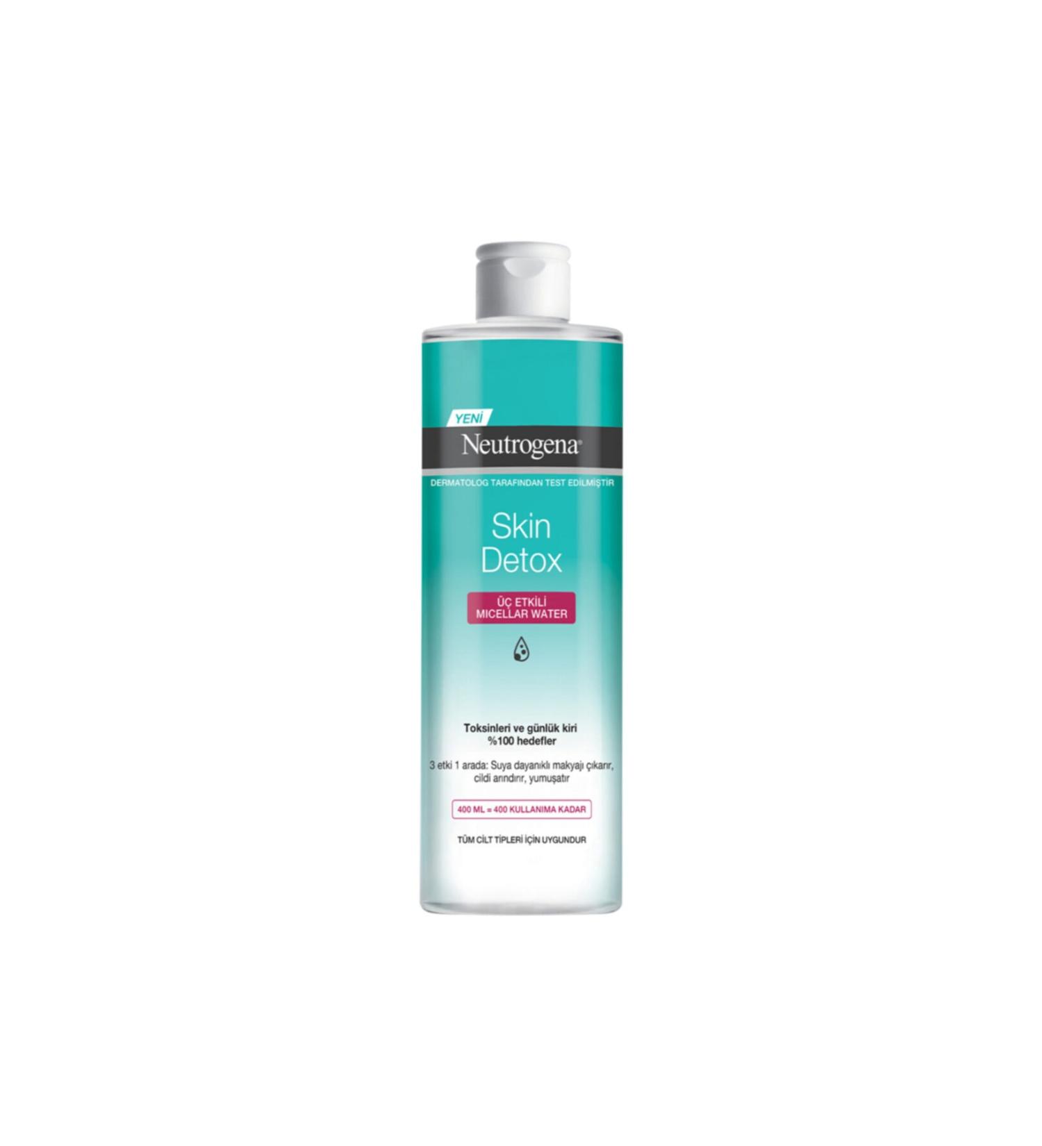 Neutrogena Skin Detox Triple Effect Micellar Water 400 Ml