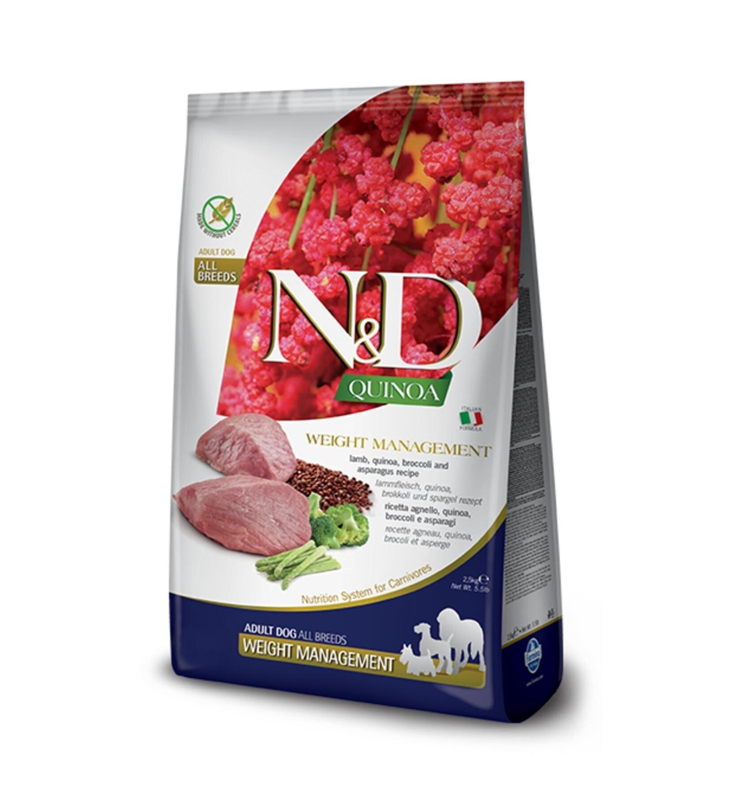 N & D Weight Management Dog Food 2.5 kg
