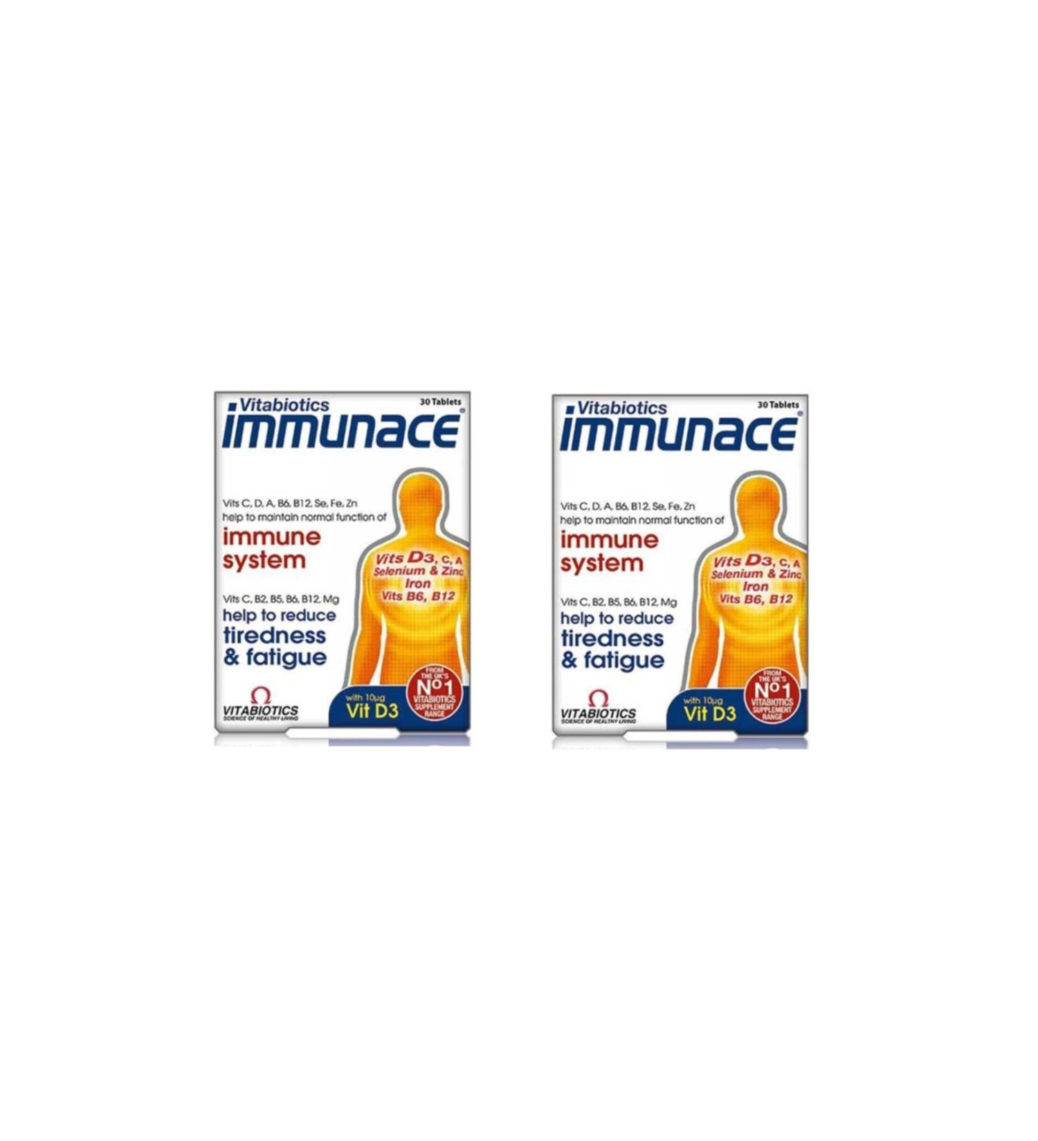 Immunace 30 Tablets X 2 Pieces