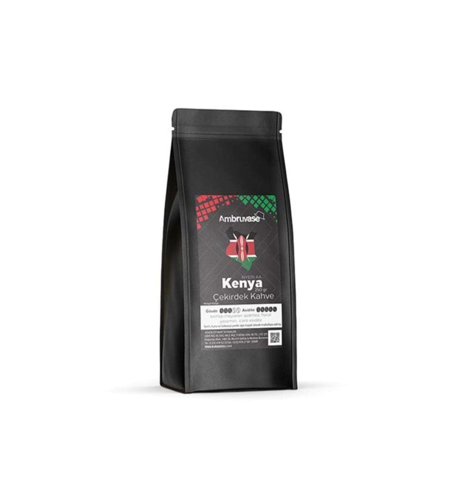 Cafe Ambruvase Ambruvase Roasted Bean Coffee Kenya 250 gr