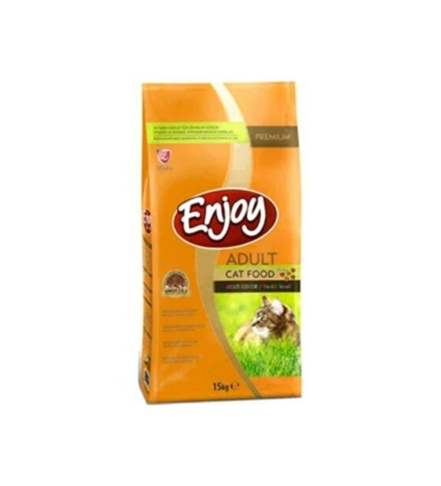 King Enjoy Multicolor Cat Food 1.5 Kg Transparent Package Bag Shipping